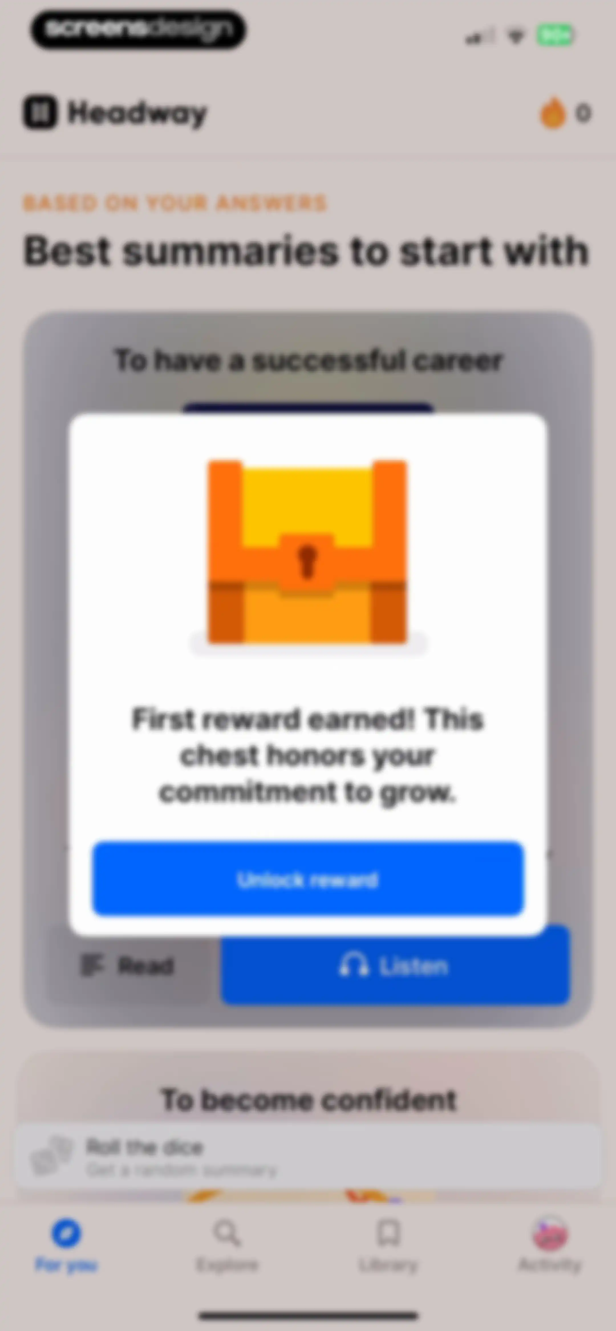 Headway - Daily Micro Learning screen 52