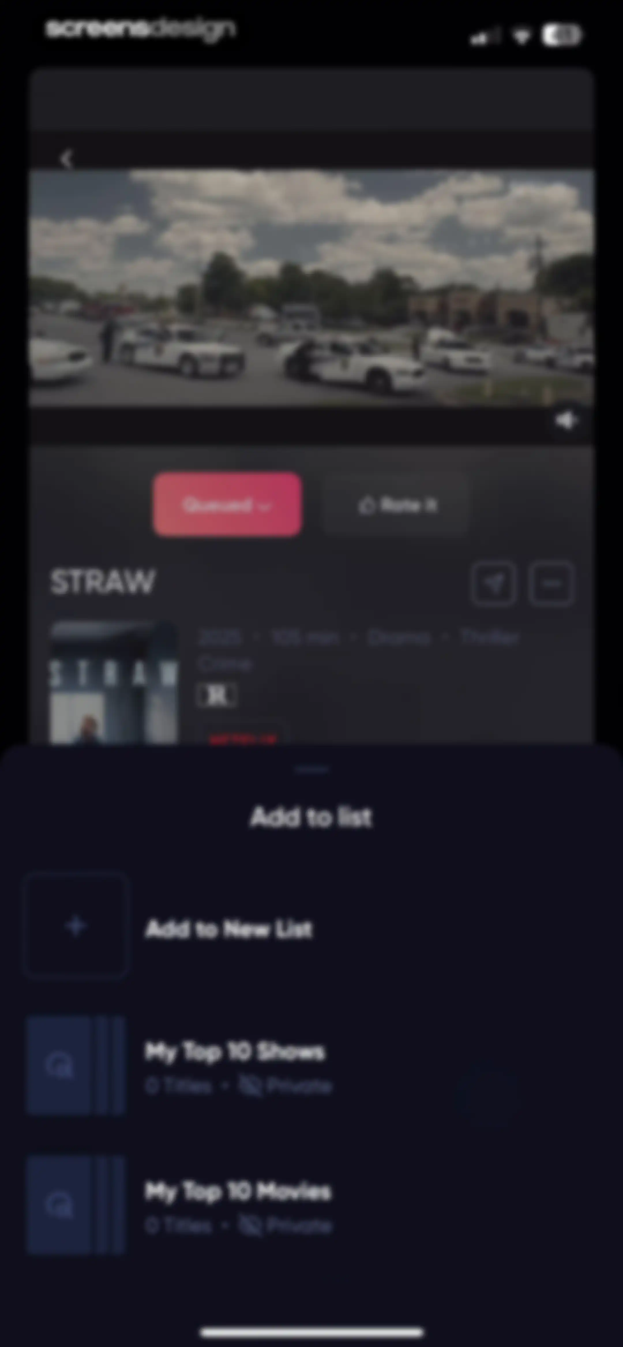 Queue - Find Movies & Shows screen 39