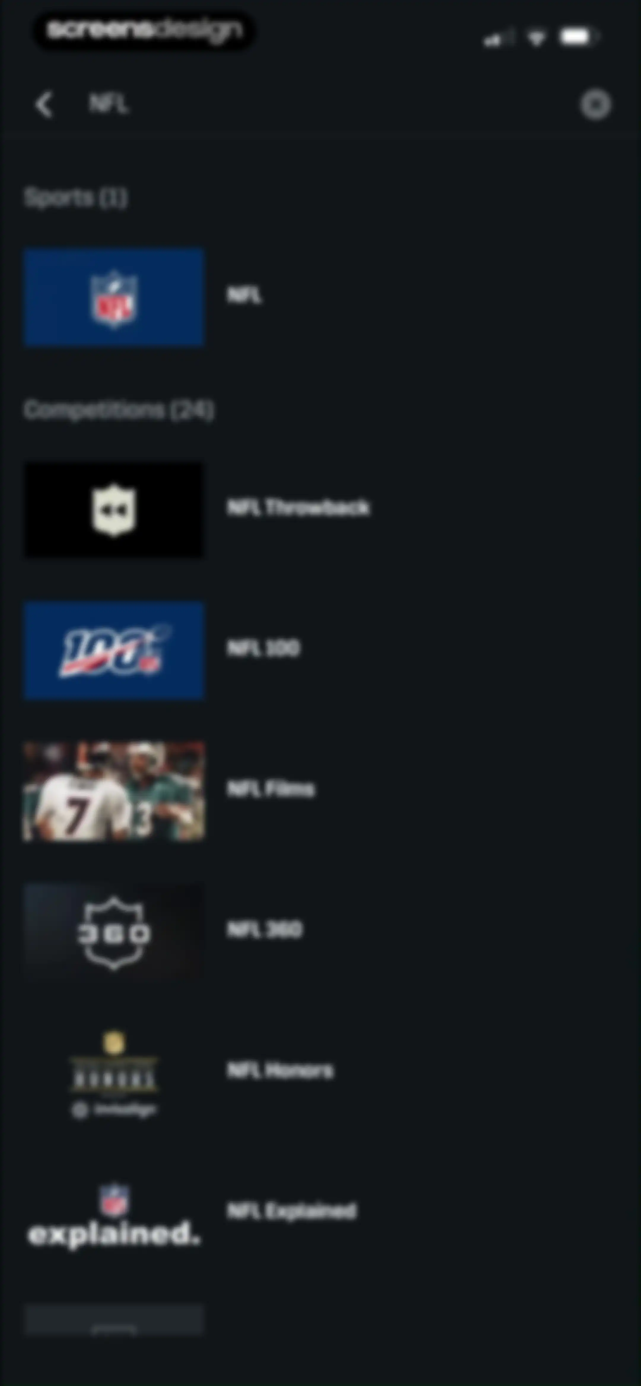DAZN: Stream Live Sports screen 44