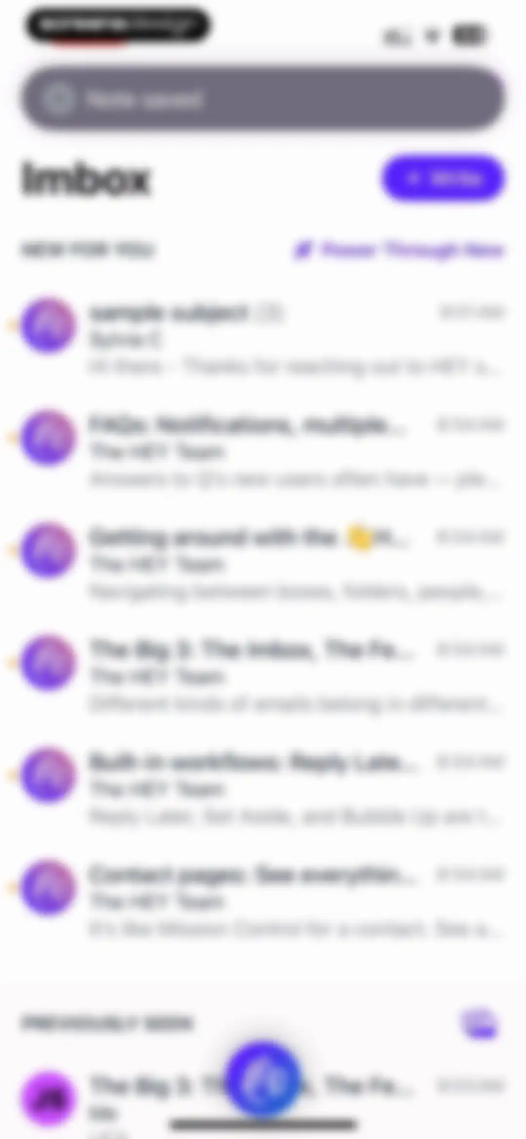 HEY Email screen 71