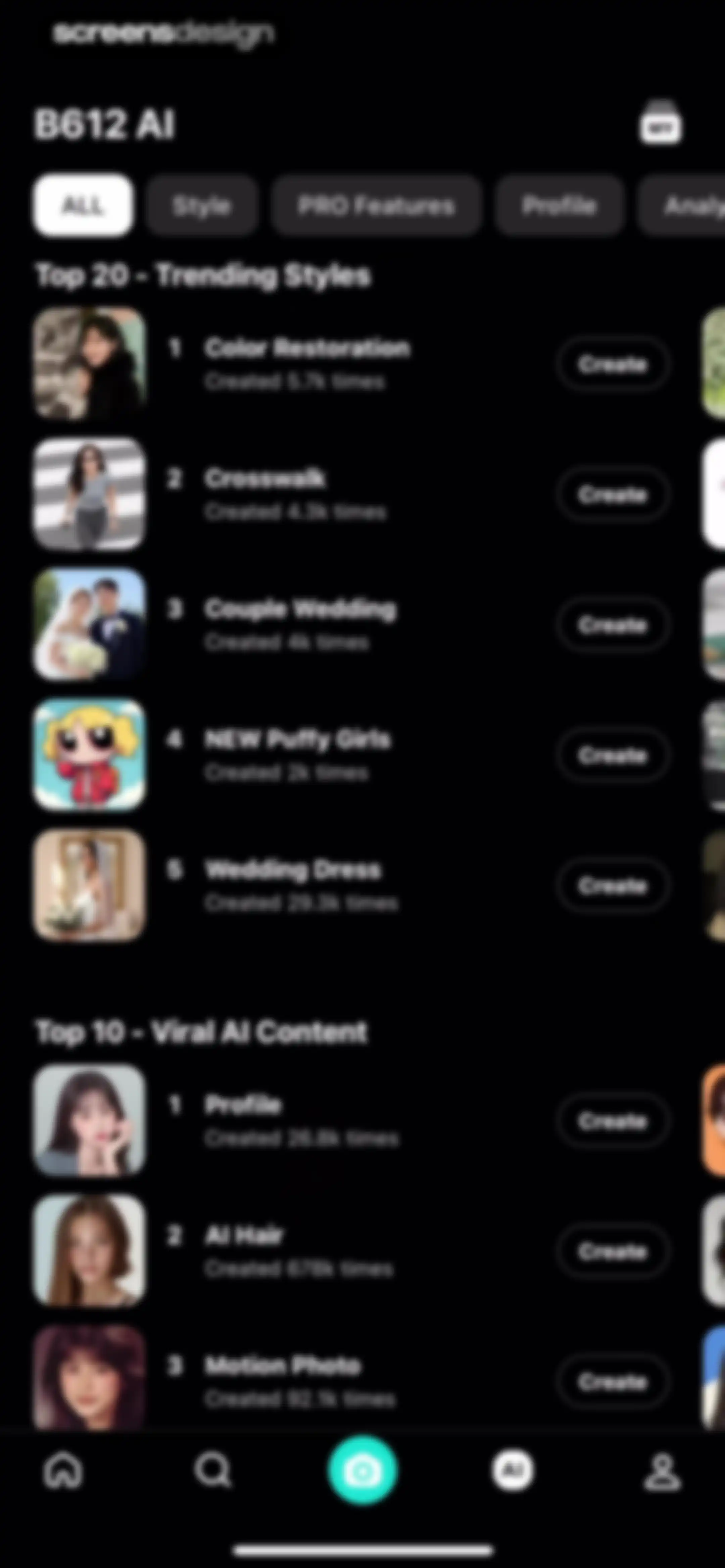 B612 AI Photo&Video Editor screen 173
