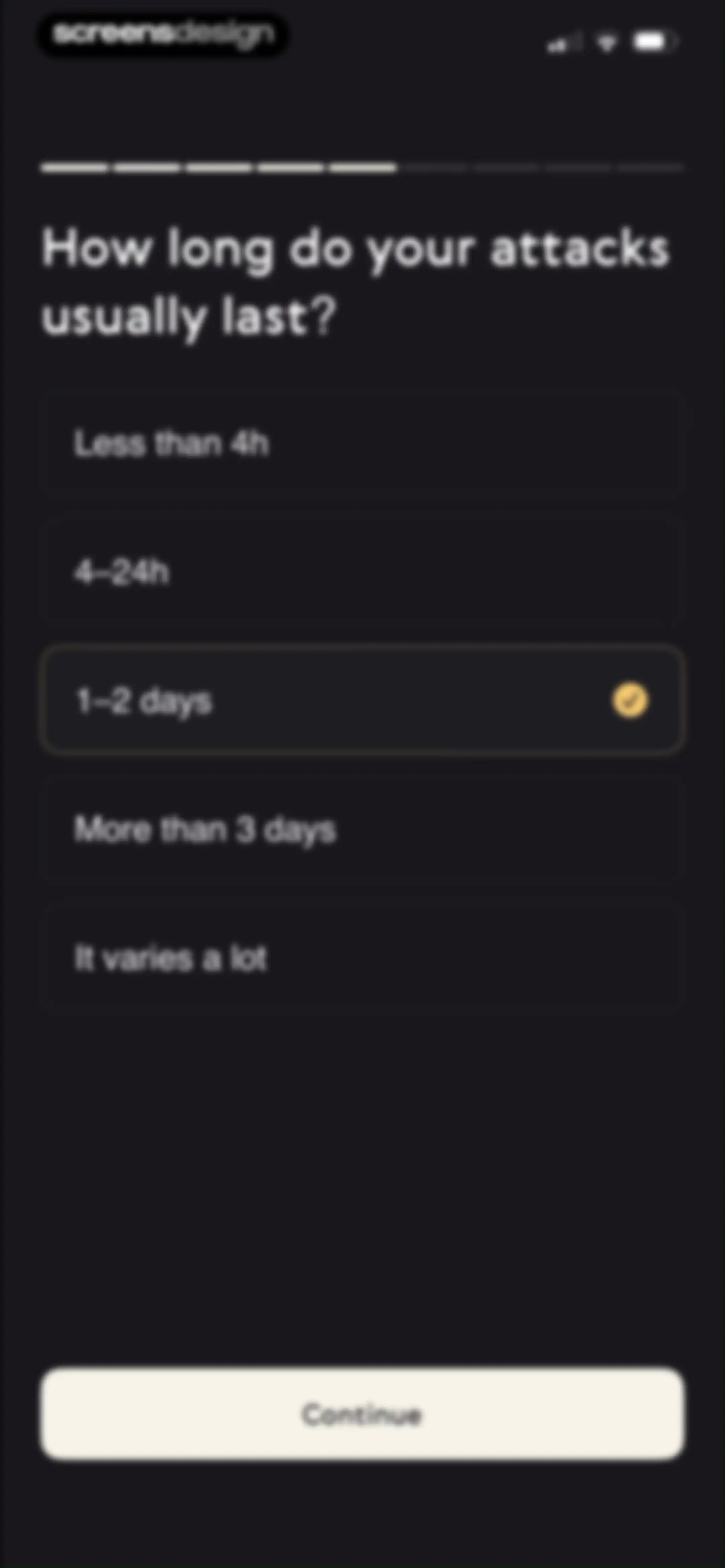Relief - Migraine Tracker screen 16