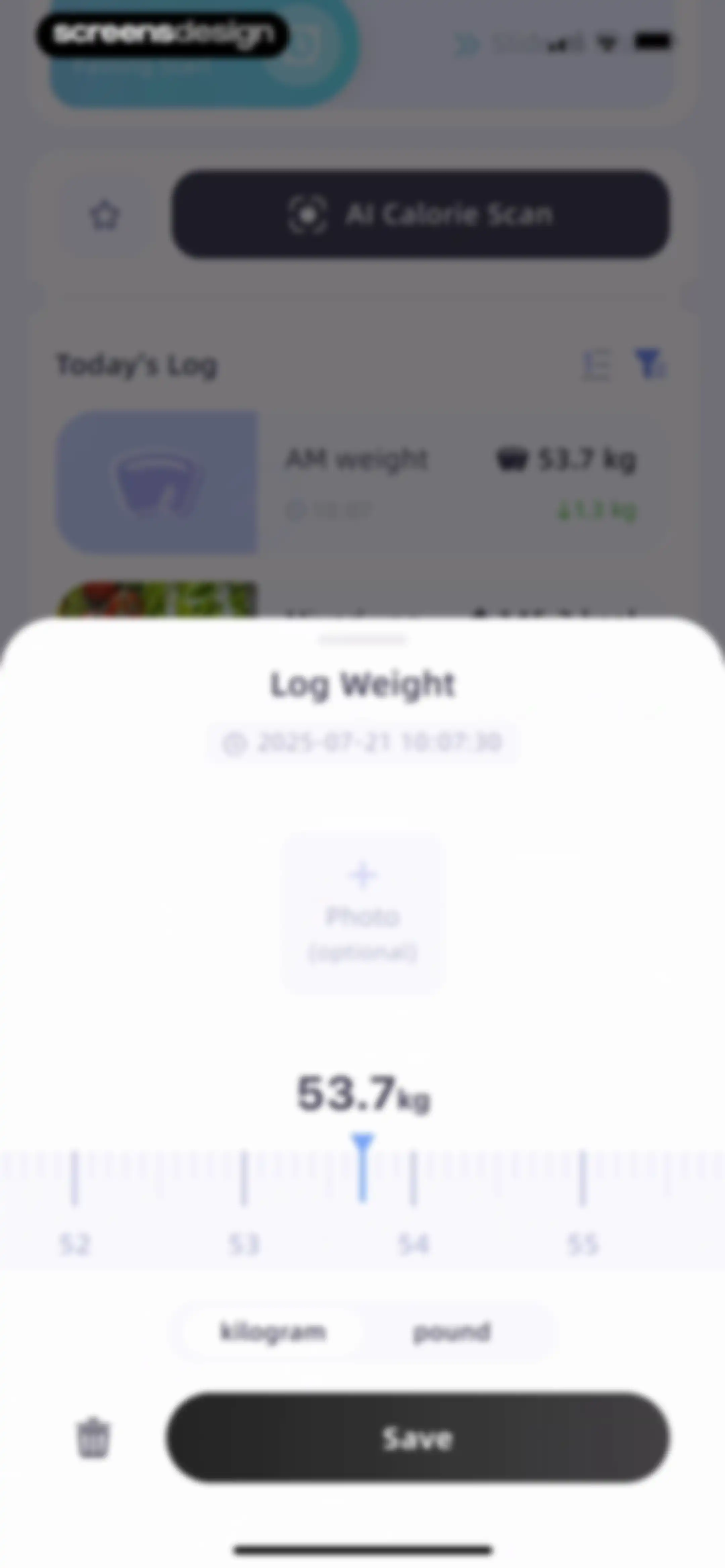 Calorie Tracker-CalorieMate screen 112