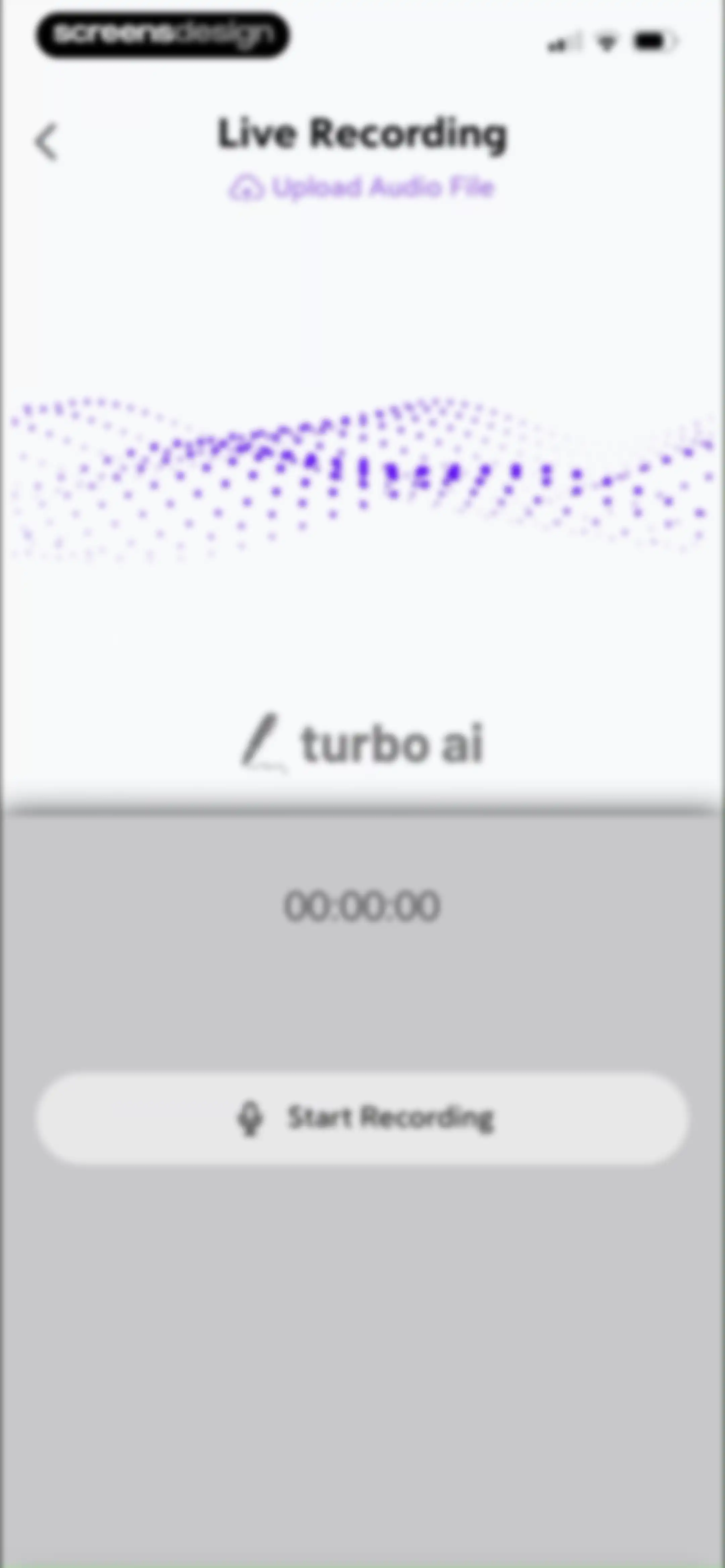 Turbo AI - Notetaker screen 31