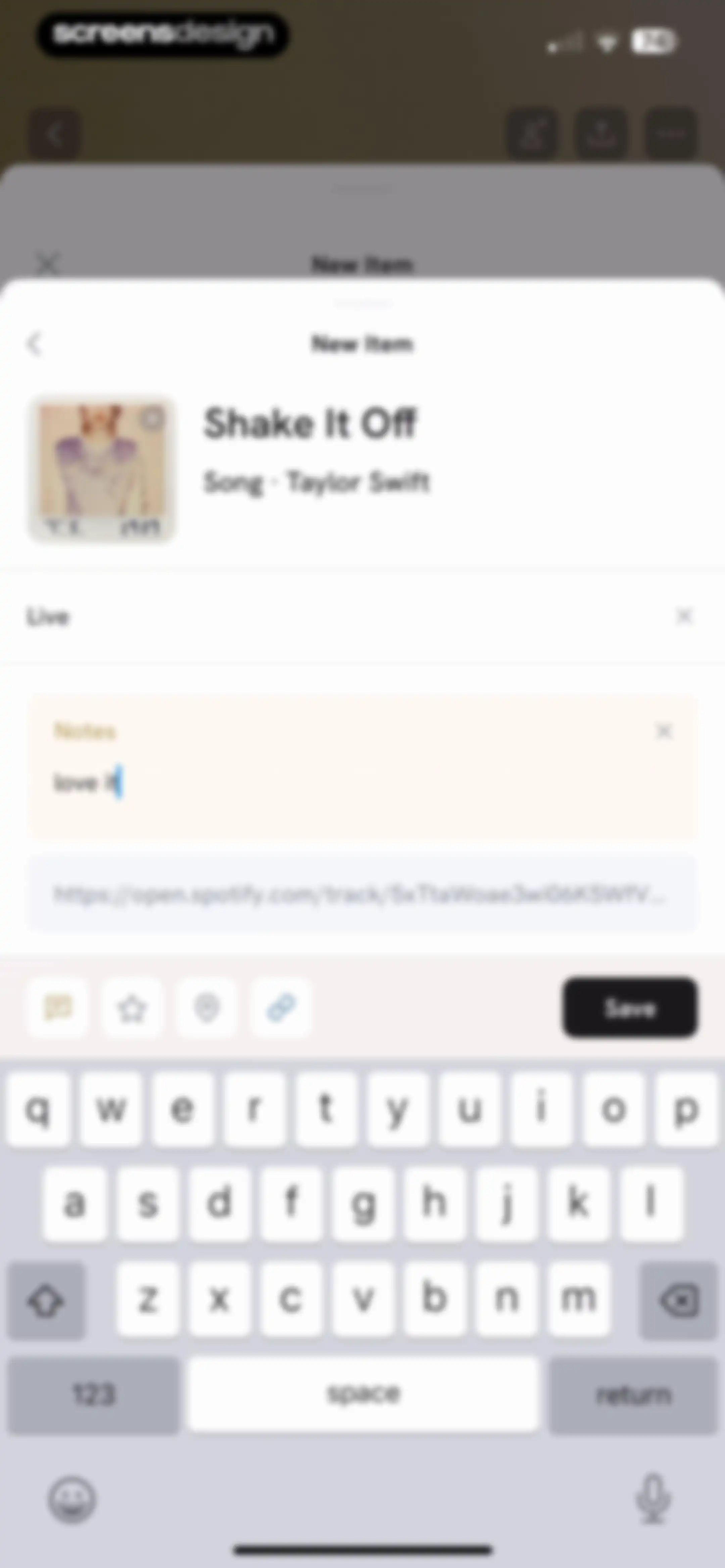 Hypelist: Create & Share Lists screen 97