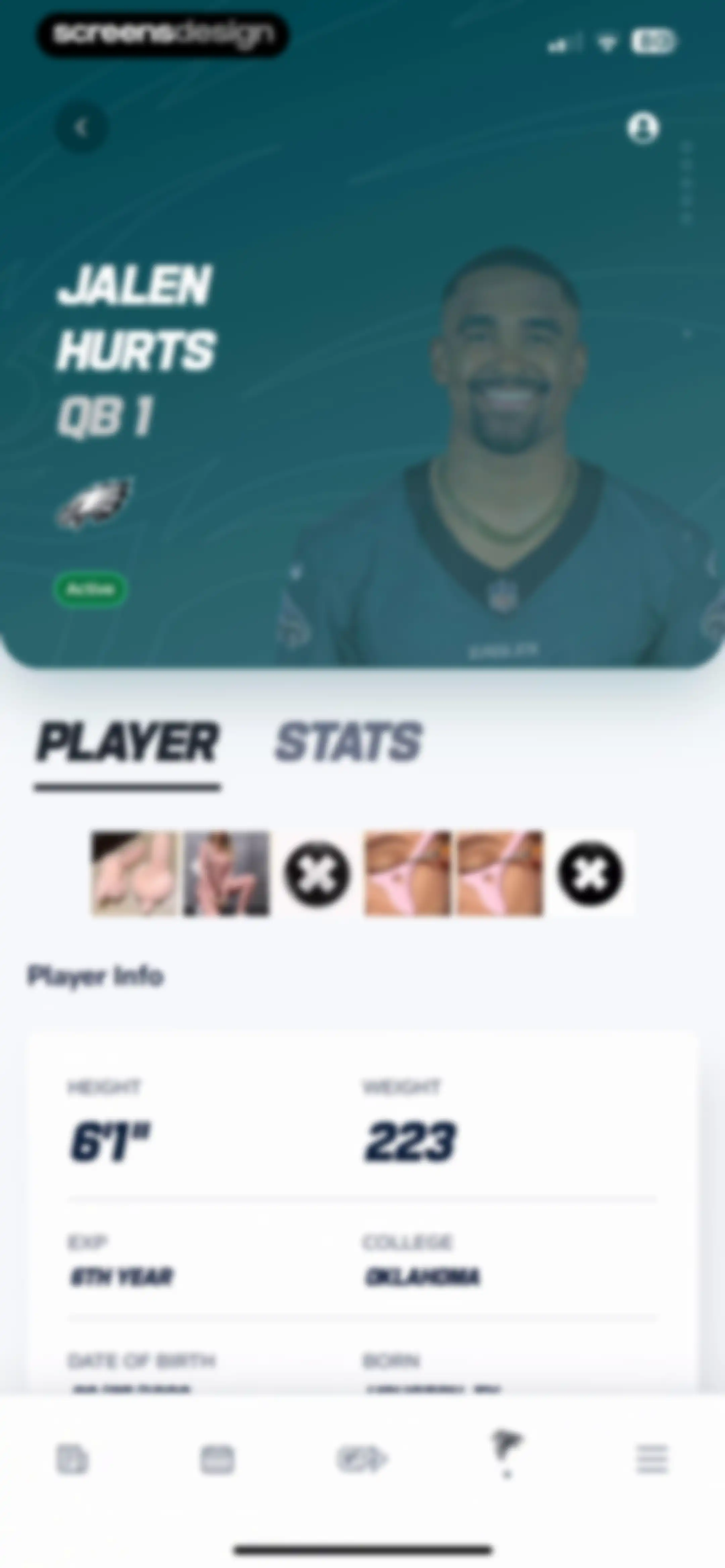 NFL screen 115