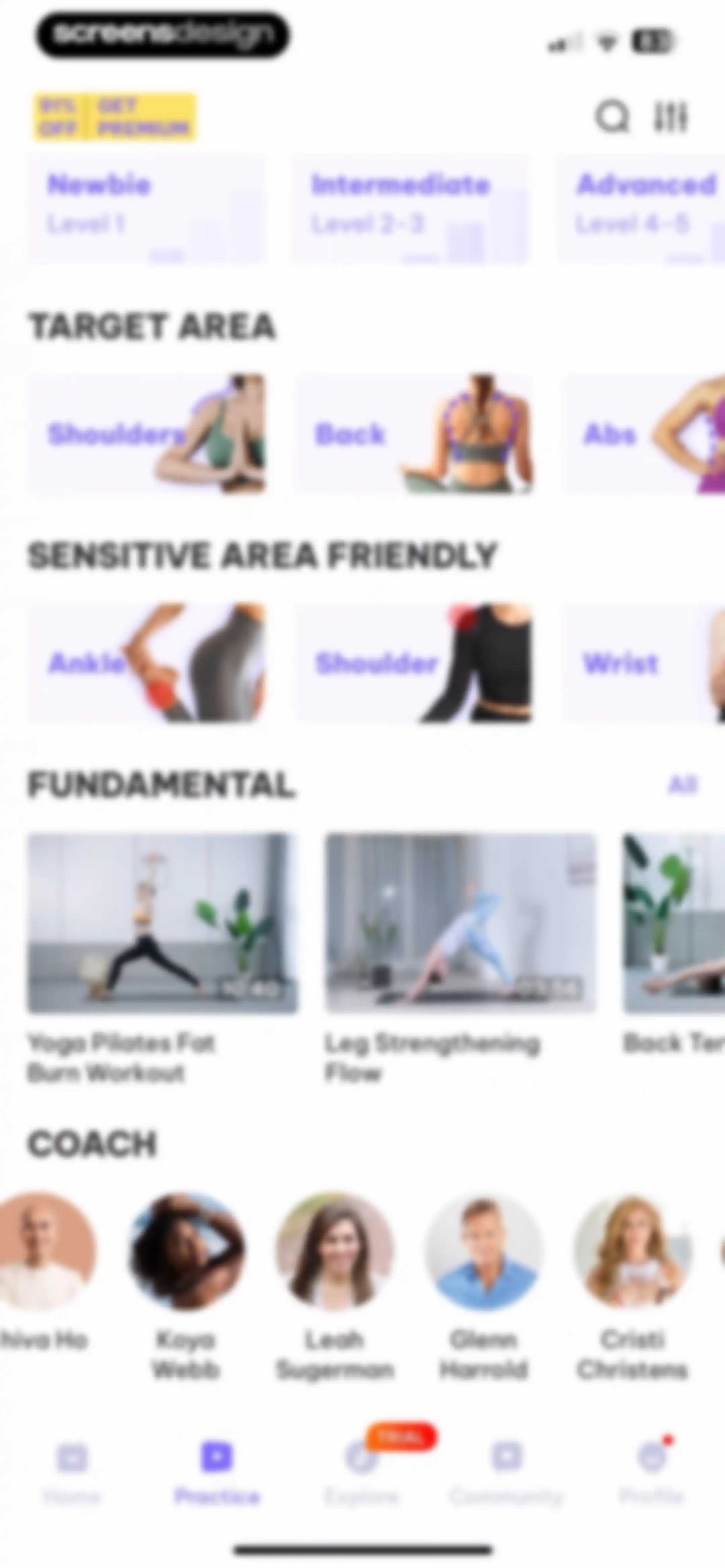 Daily Yoga: Yoga for Fitness® screen 127