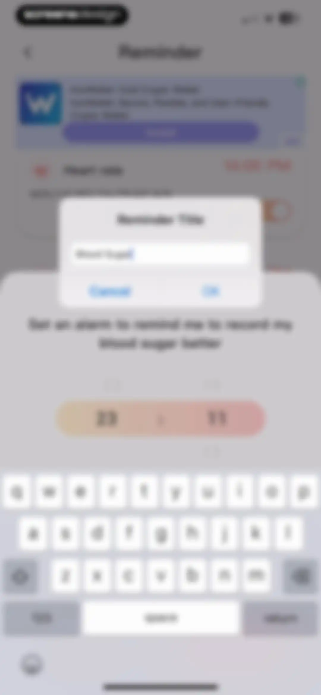 Blood Pressure Level Checker screen 43