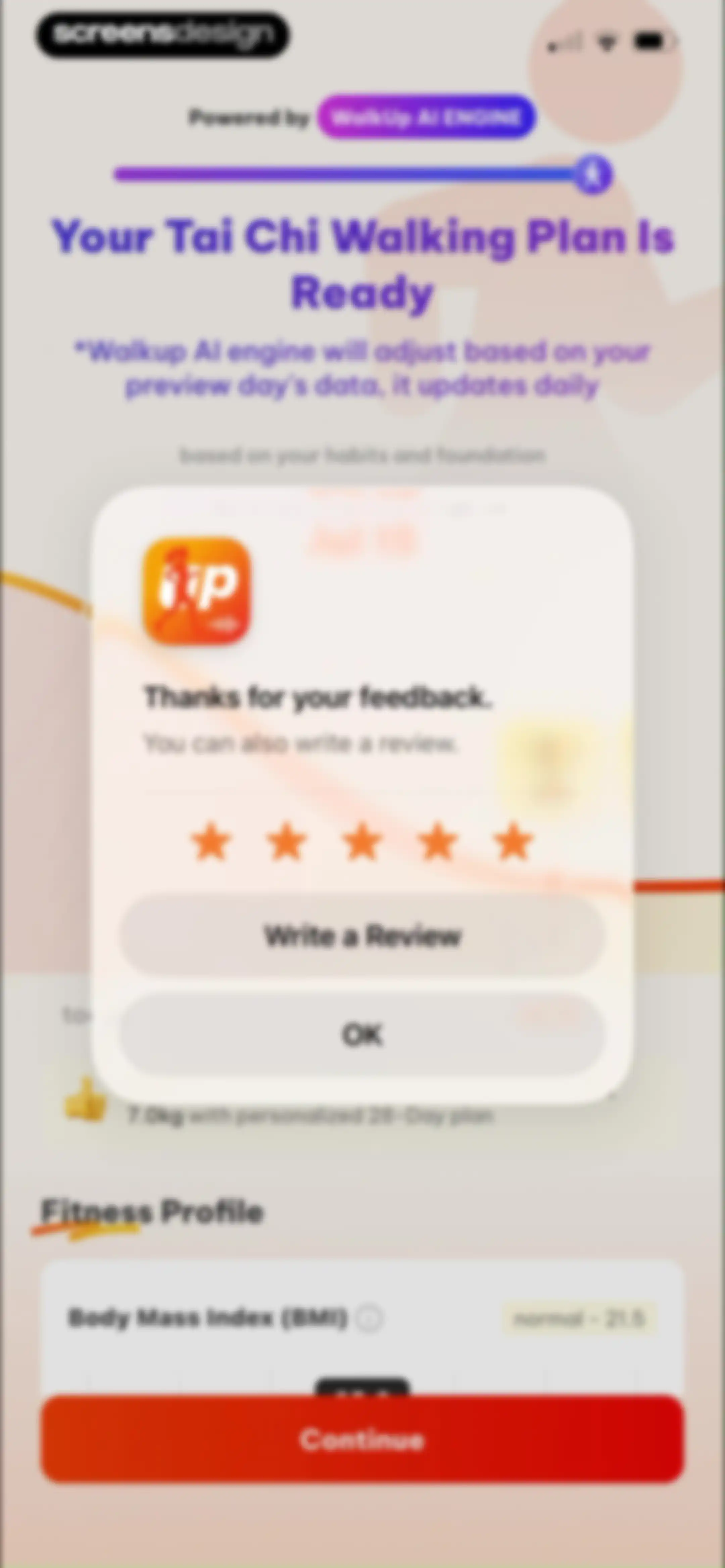 WalkUp | Weight Loss Tracker screen 26