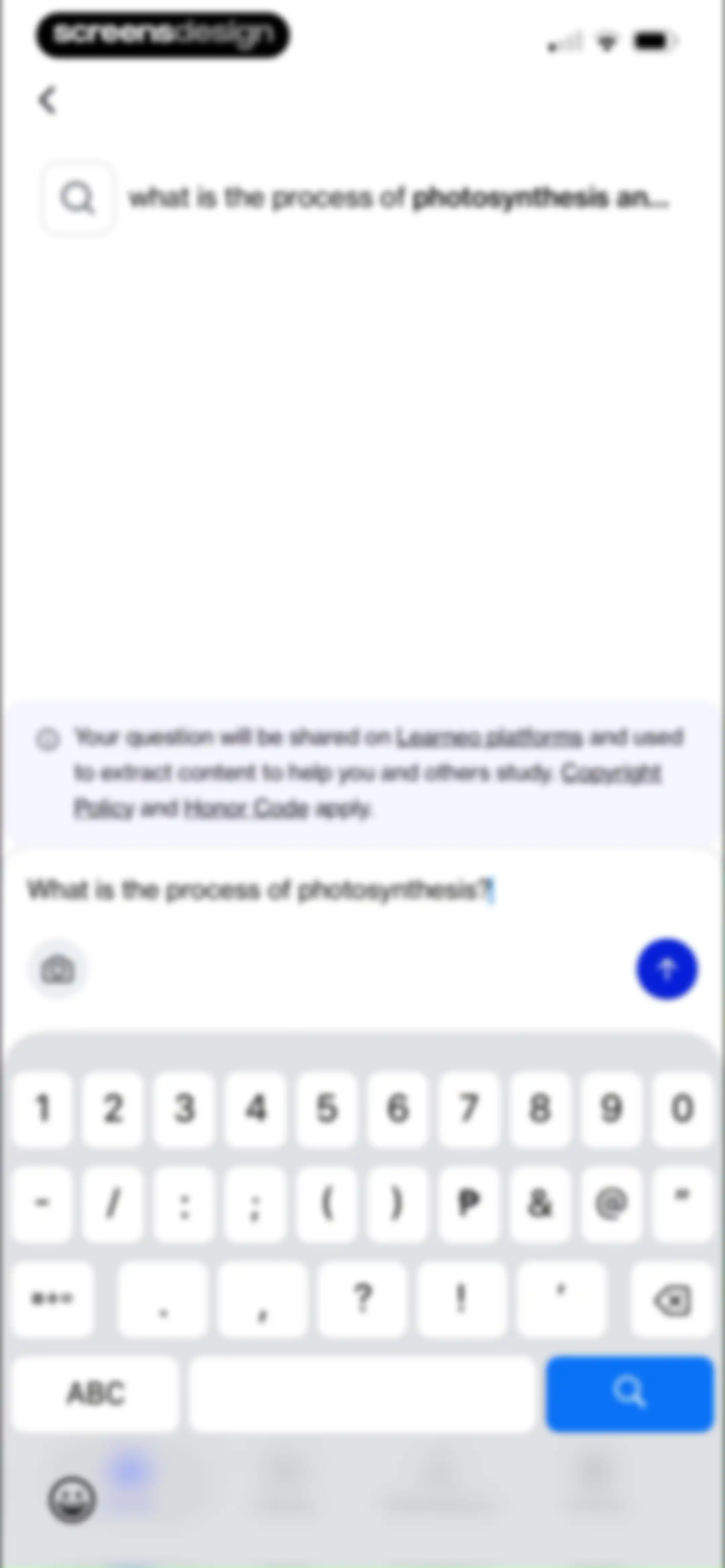 Course Hero: AI Homework Help screen 30