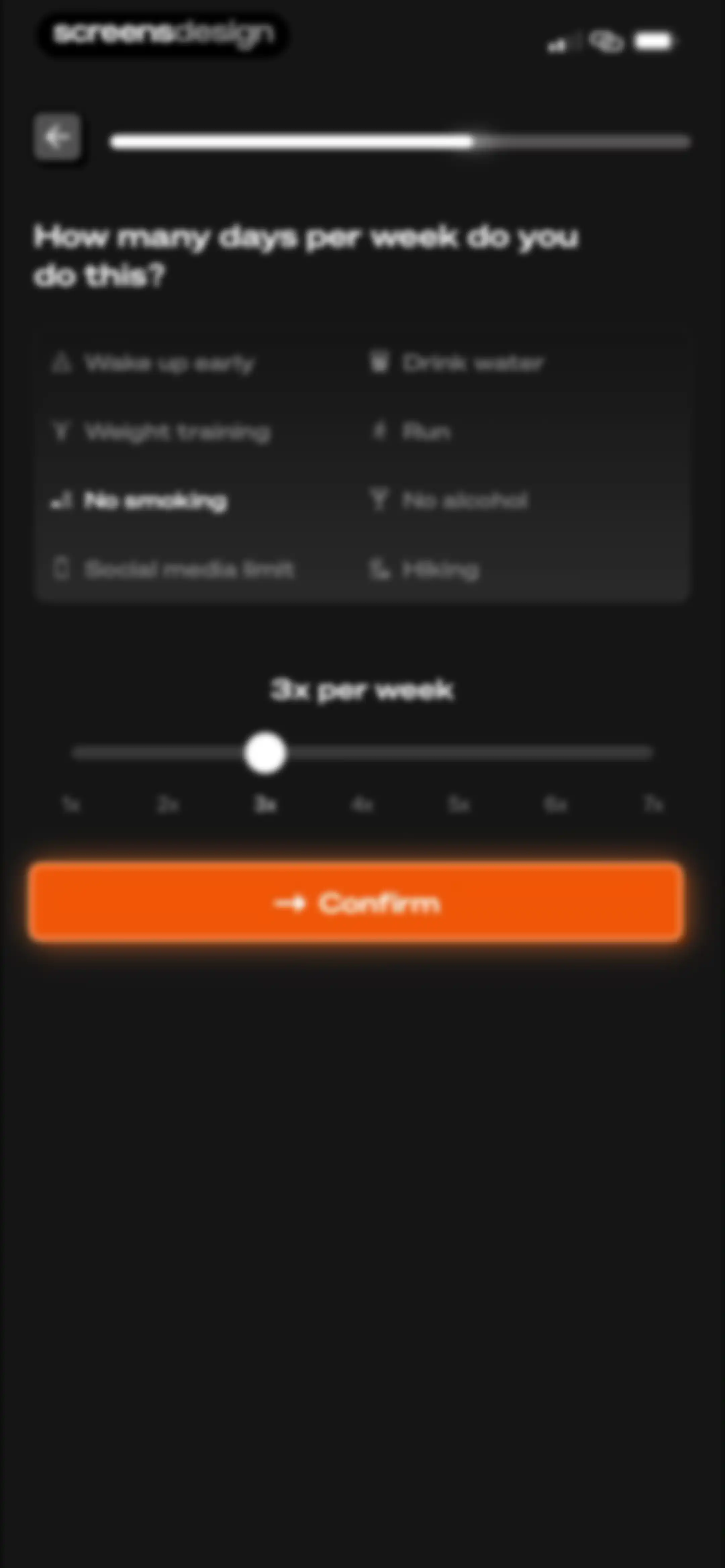 Life Reset: 66 Day Habit screen 56