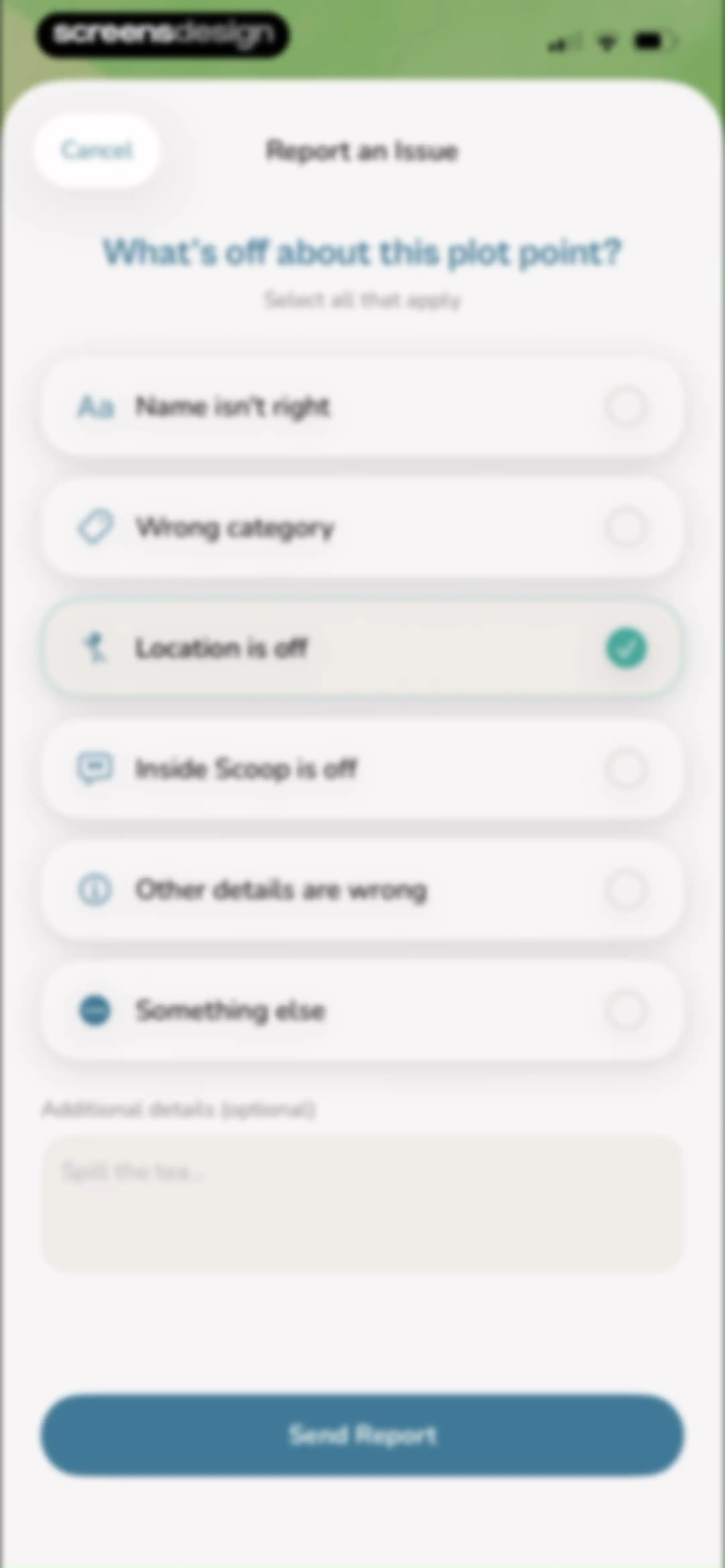Plotline: Travel Map & Planner screen 42