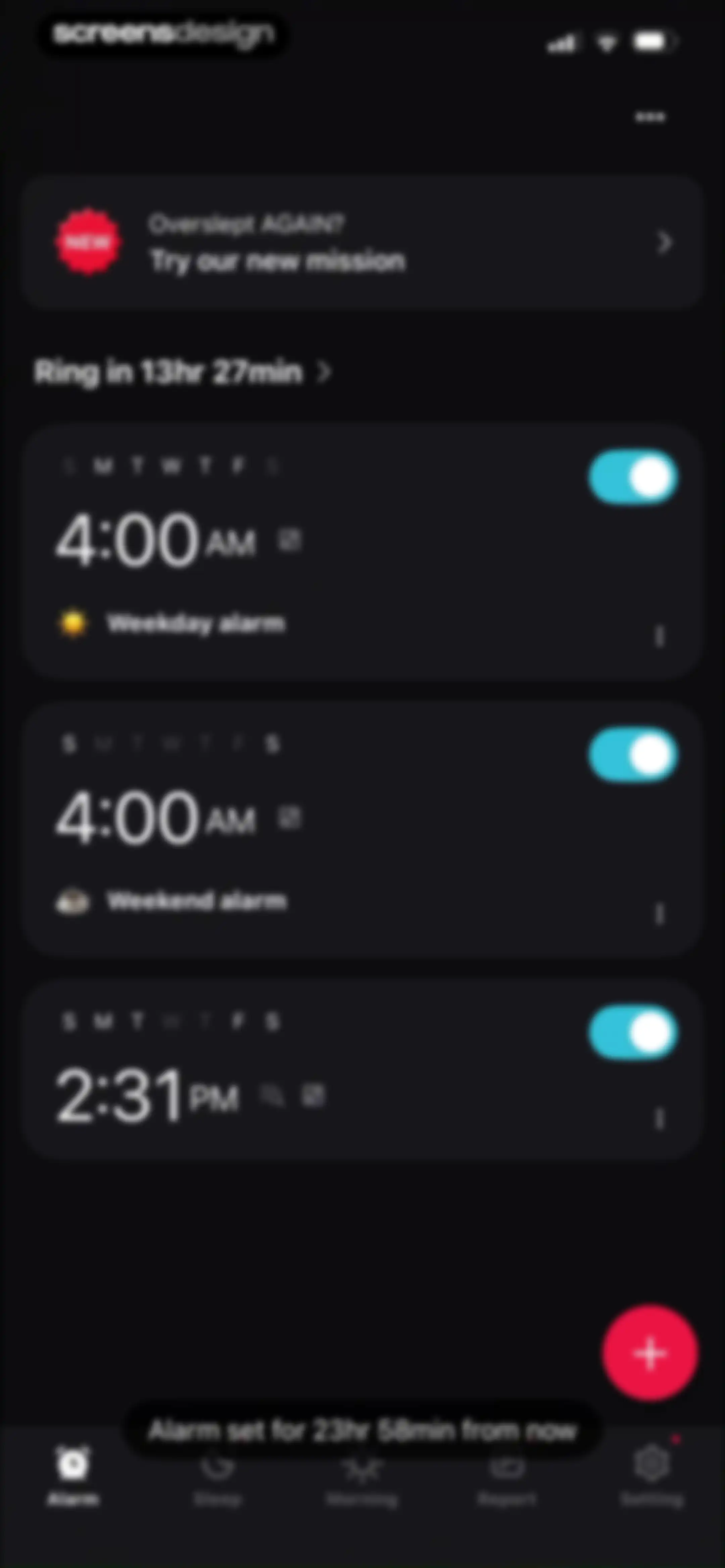Alarmy - Loud alarm clock screen 39