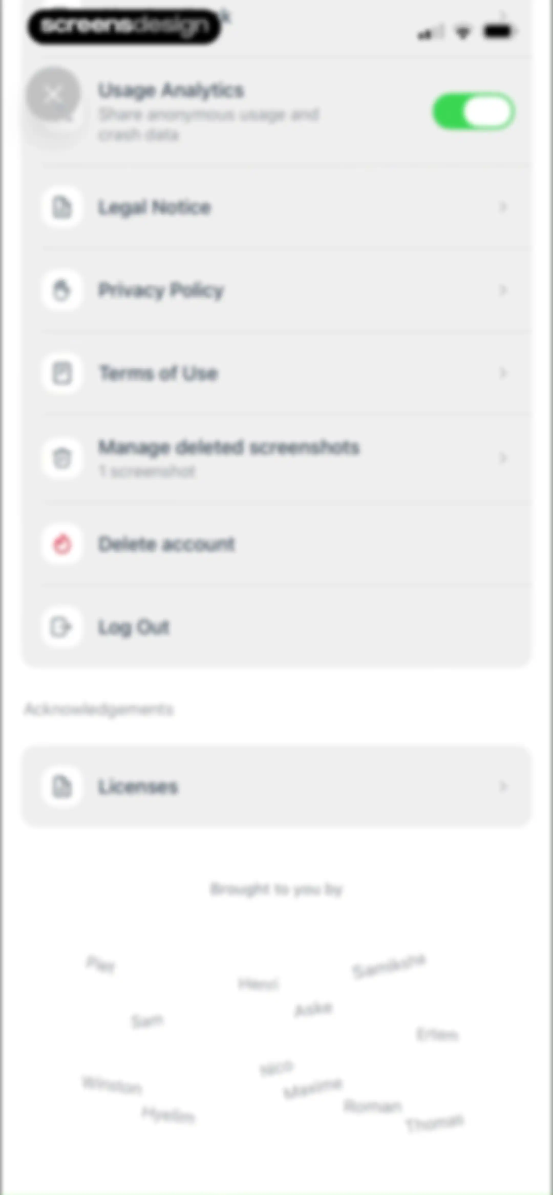 Pool, the screenshot app screen 46