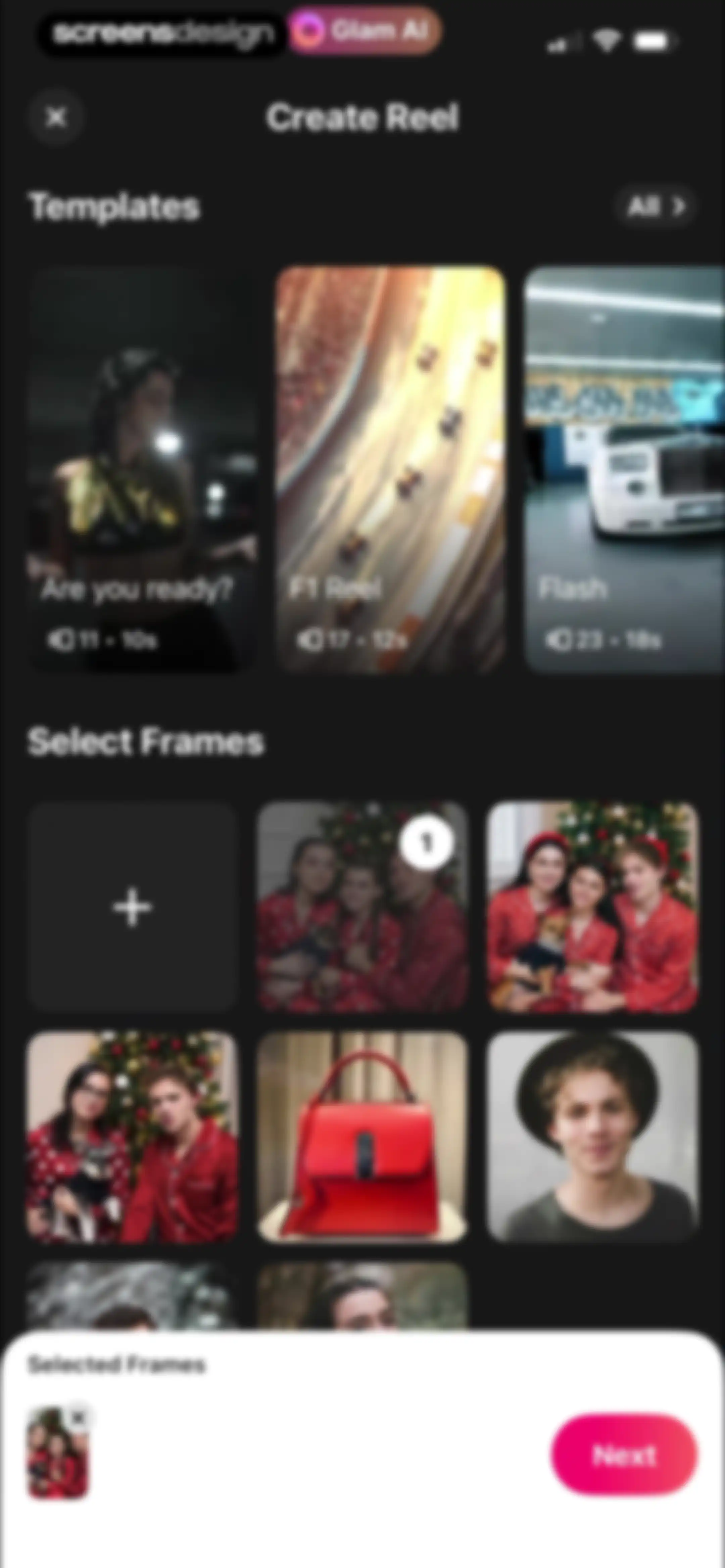 Glam AI: Video & Photo Editor screen 110