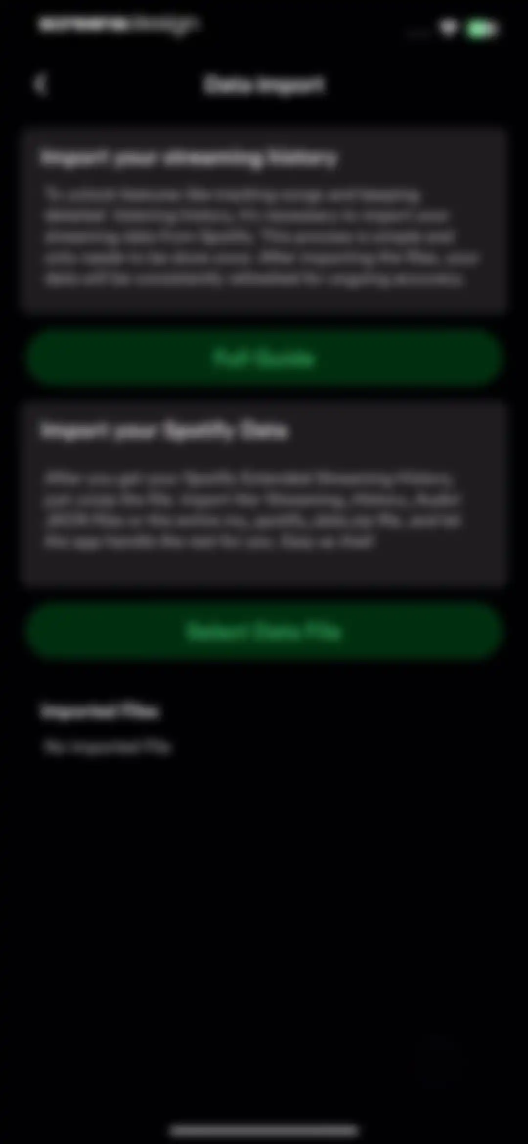 must.fm for Spotify Stats screen 45