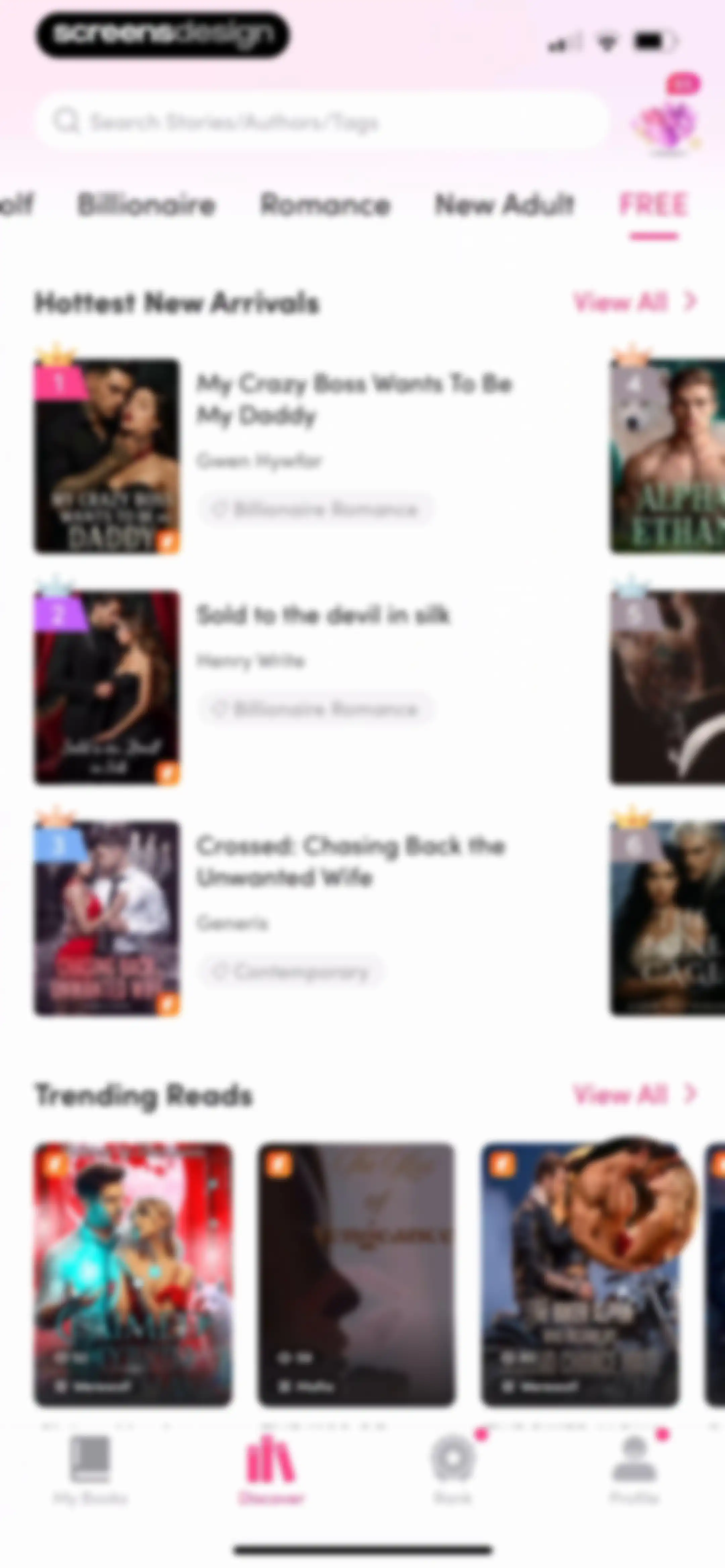 My Fiction: Stories & Novels screen 75