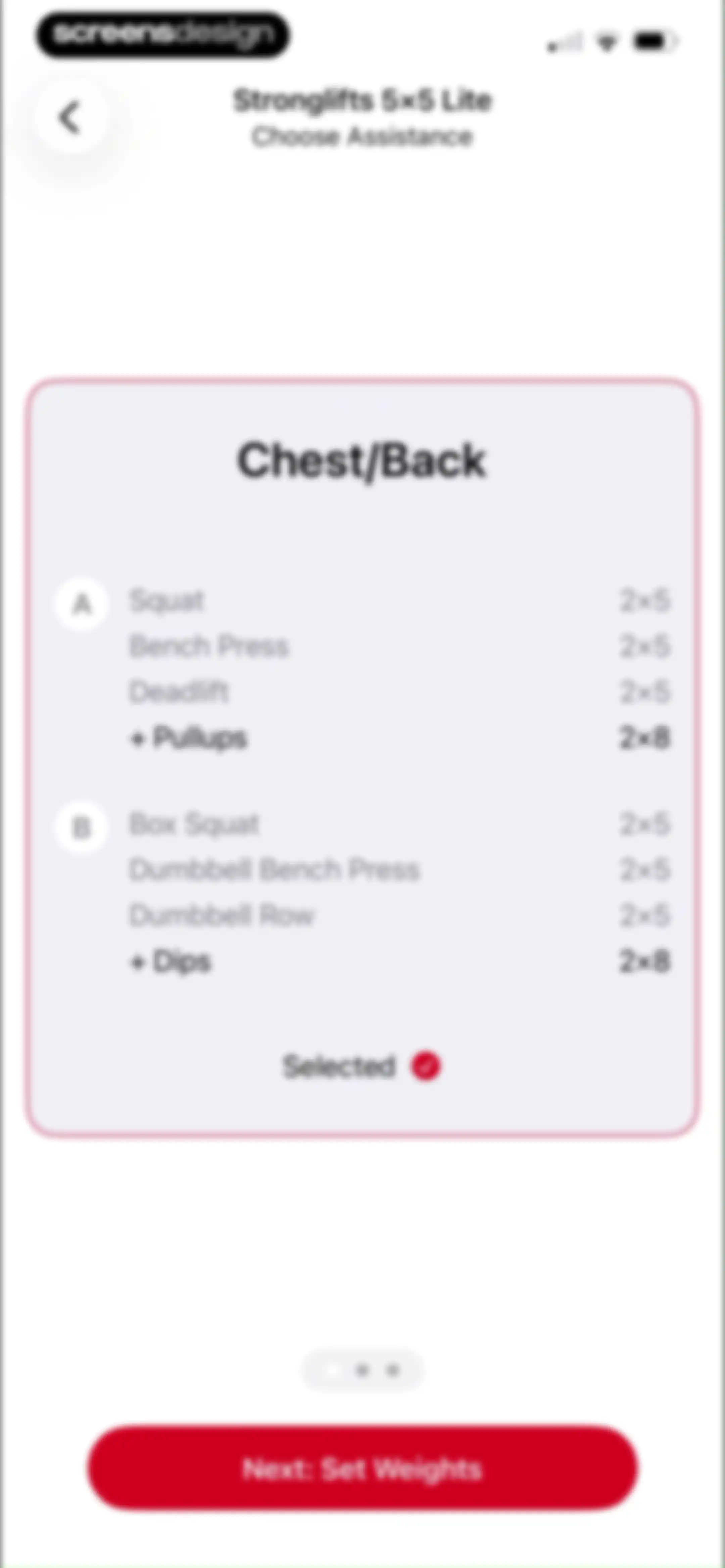 Stronglifts 5x5 Workout Plan screen 63
