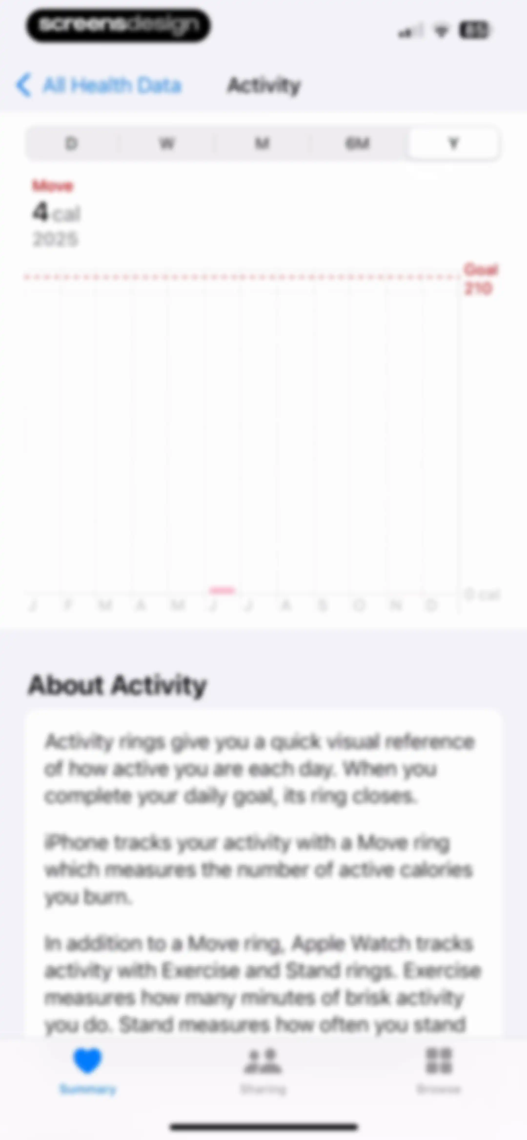 Apple Health screen 48