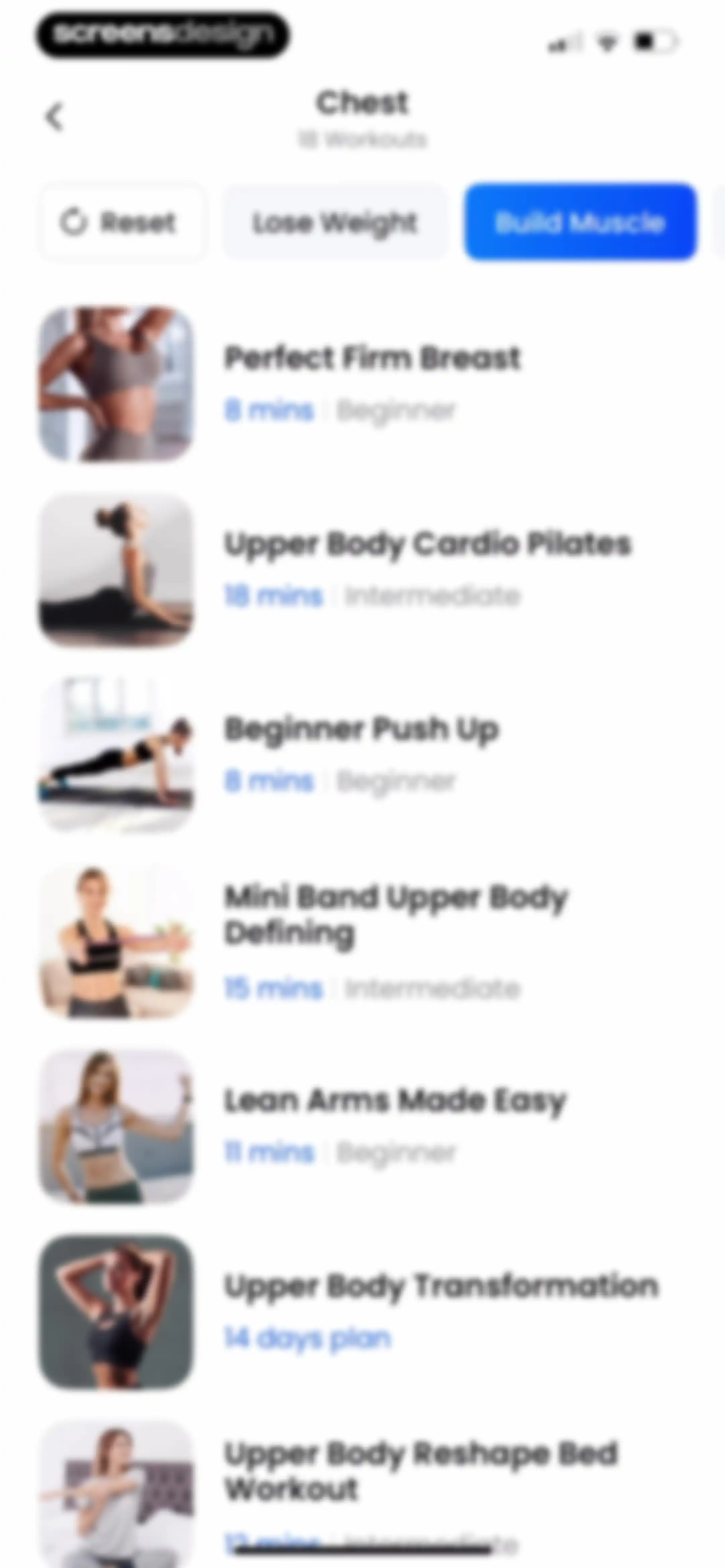 Home Workout - No Equipments screen 222