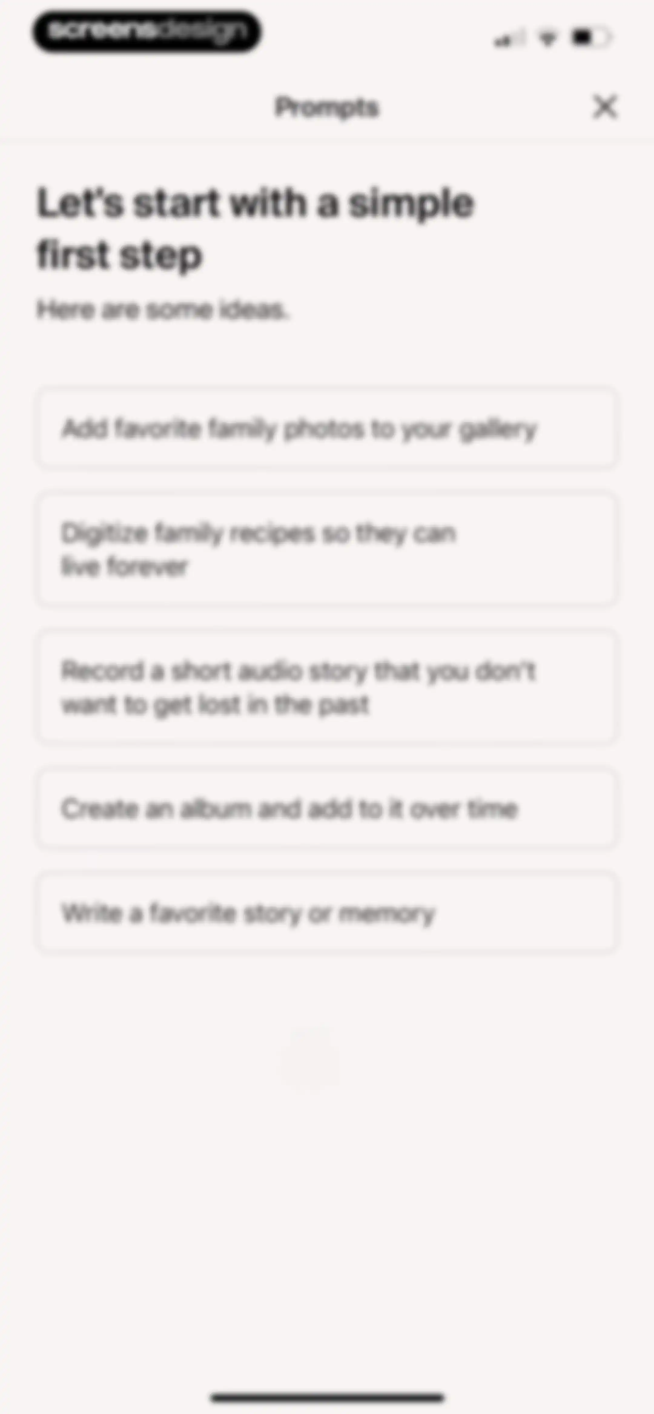 Ancestry: Family History & DNA screen 210