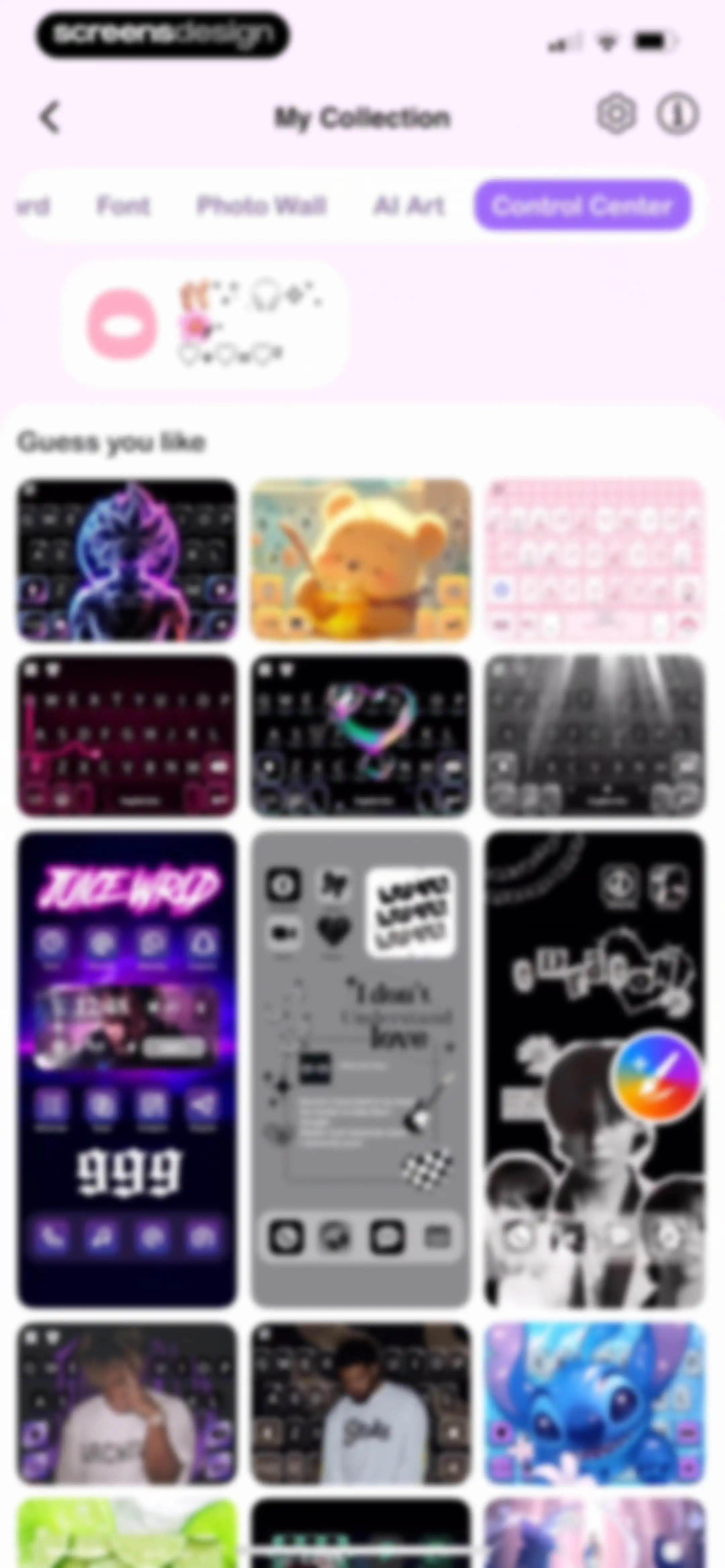 Cool Themes & Fonts: Cute Text screen 143
