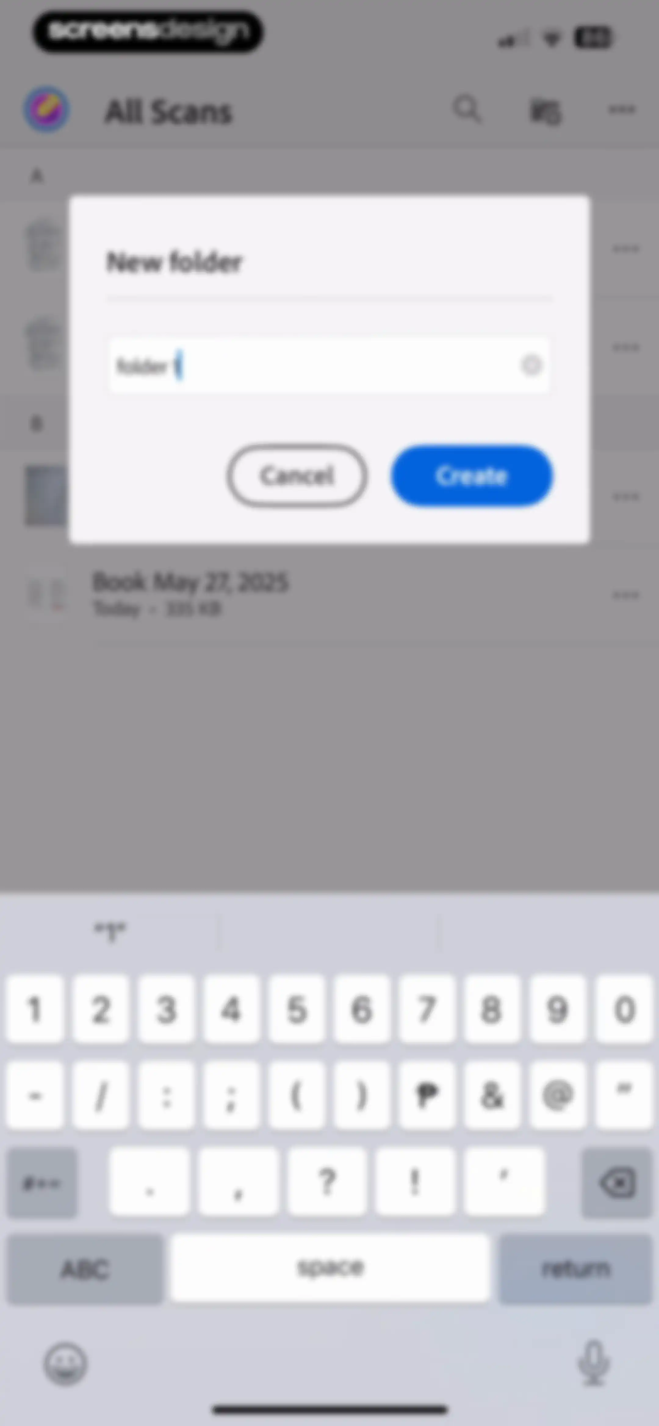 Adobe Scan: PDF & OCR Scanner screen 84