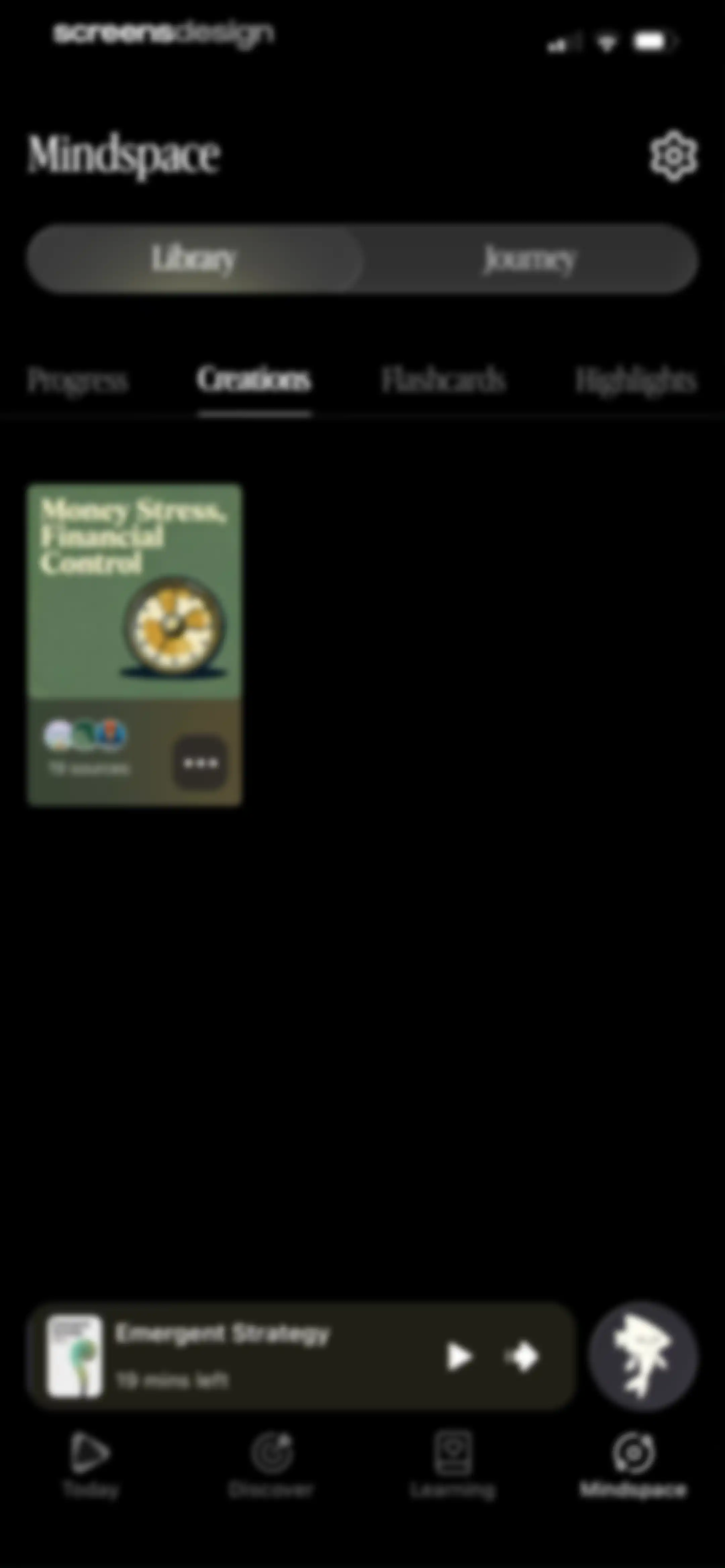 BeFreed: Personalized Learning screen 123