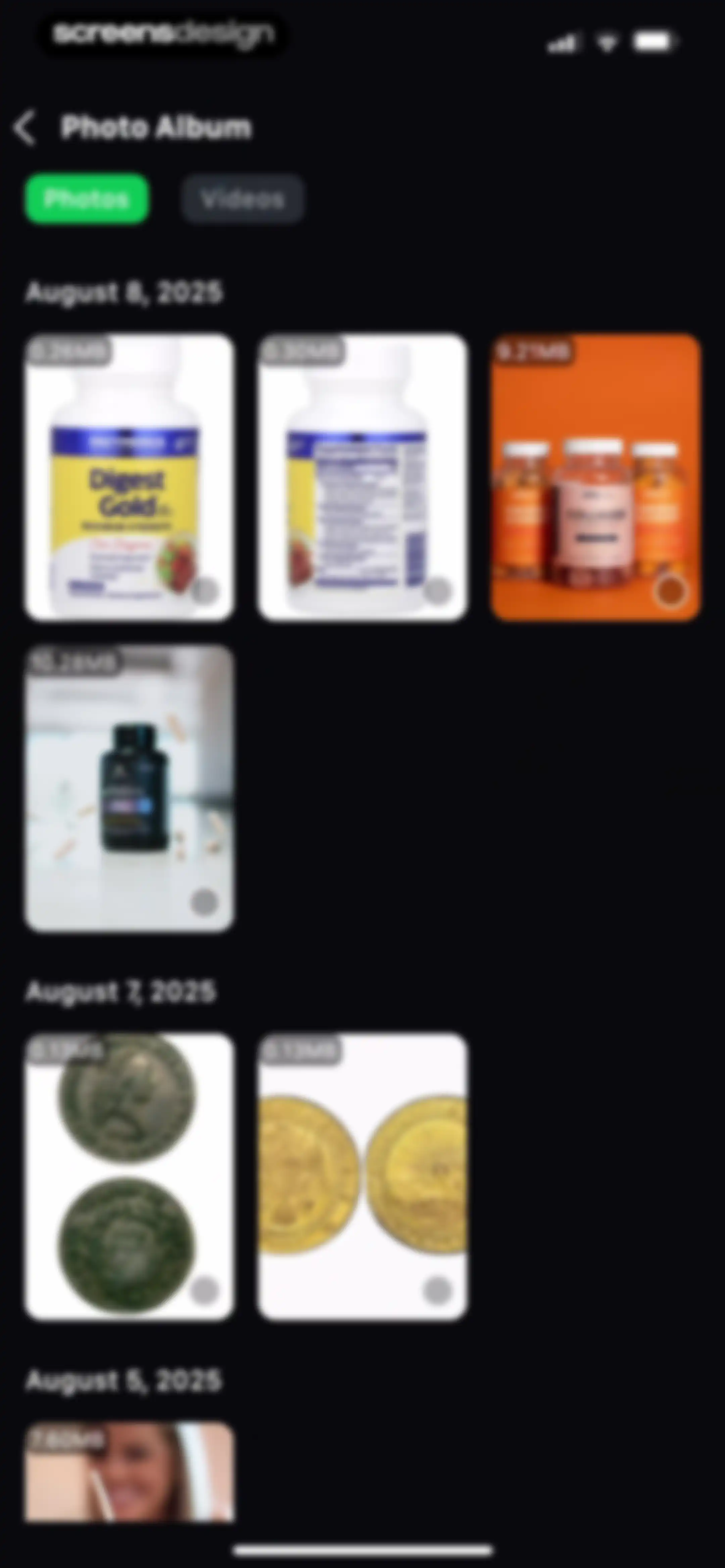 Device Care: Storage & Battery screen 67