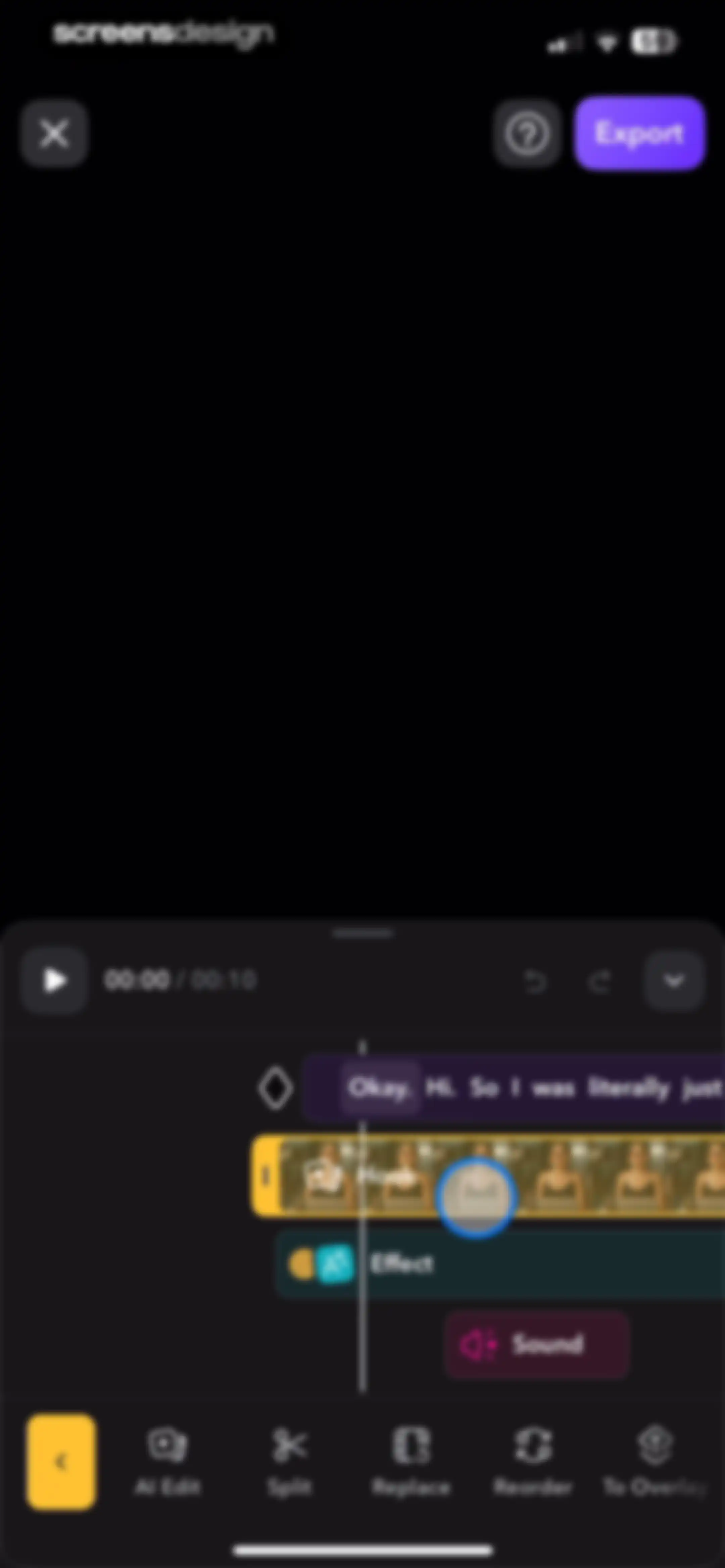 Captions: AI Edits Your Video screen 26