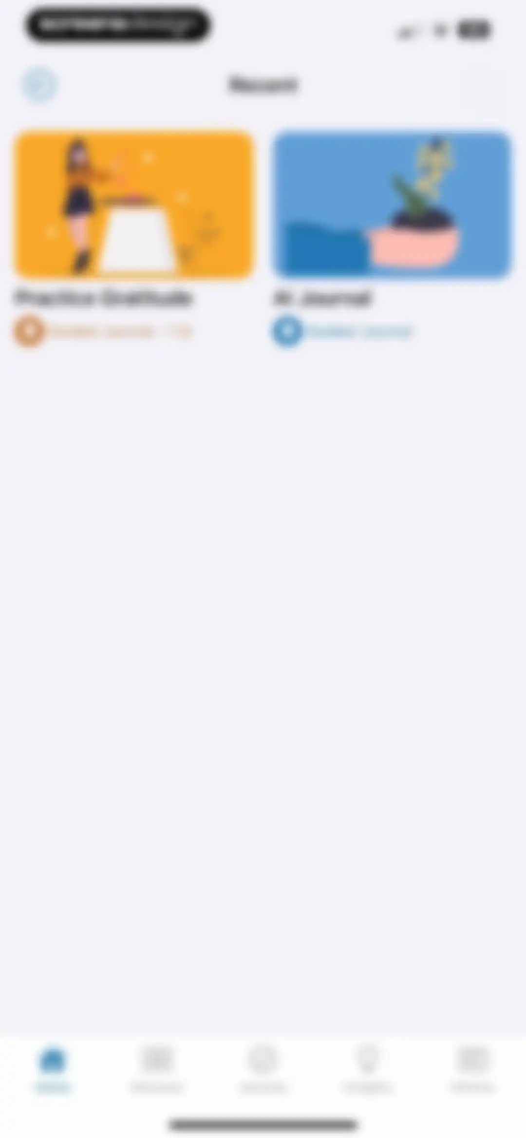 Clarity: CBT Self Help Journal screen 87