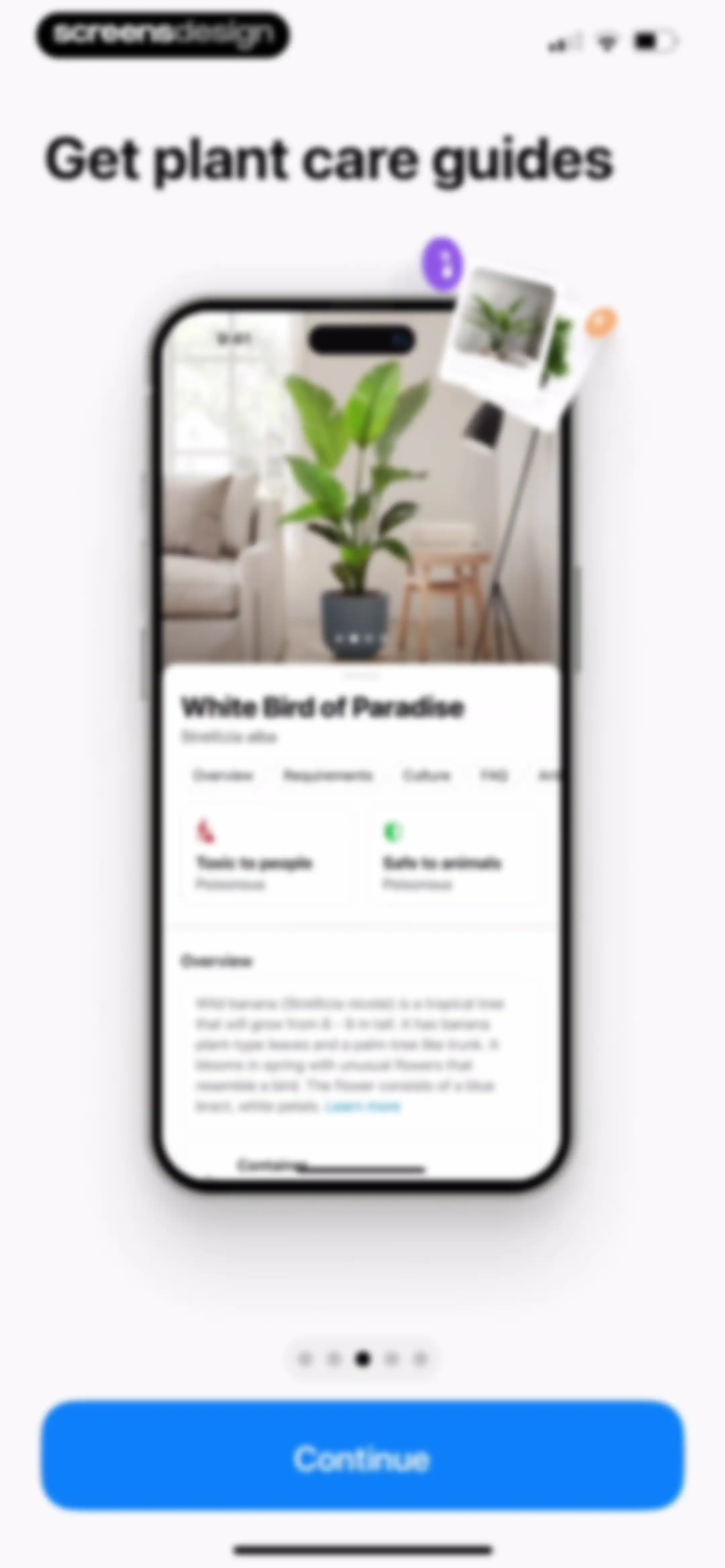 Plant App: Plant Identifier screen 5
