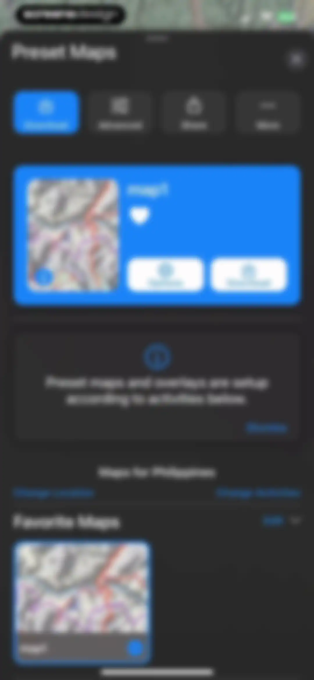 Topo Maps+: Topographic Maps screen 77