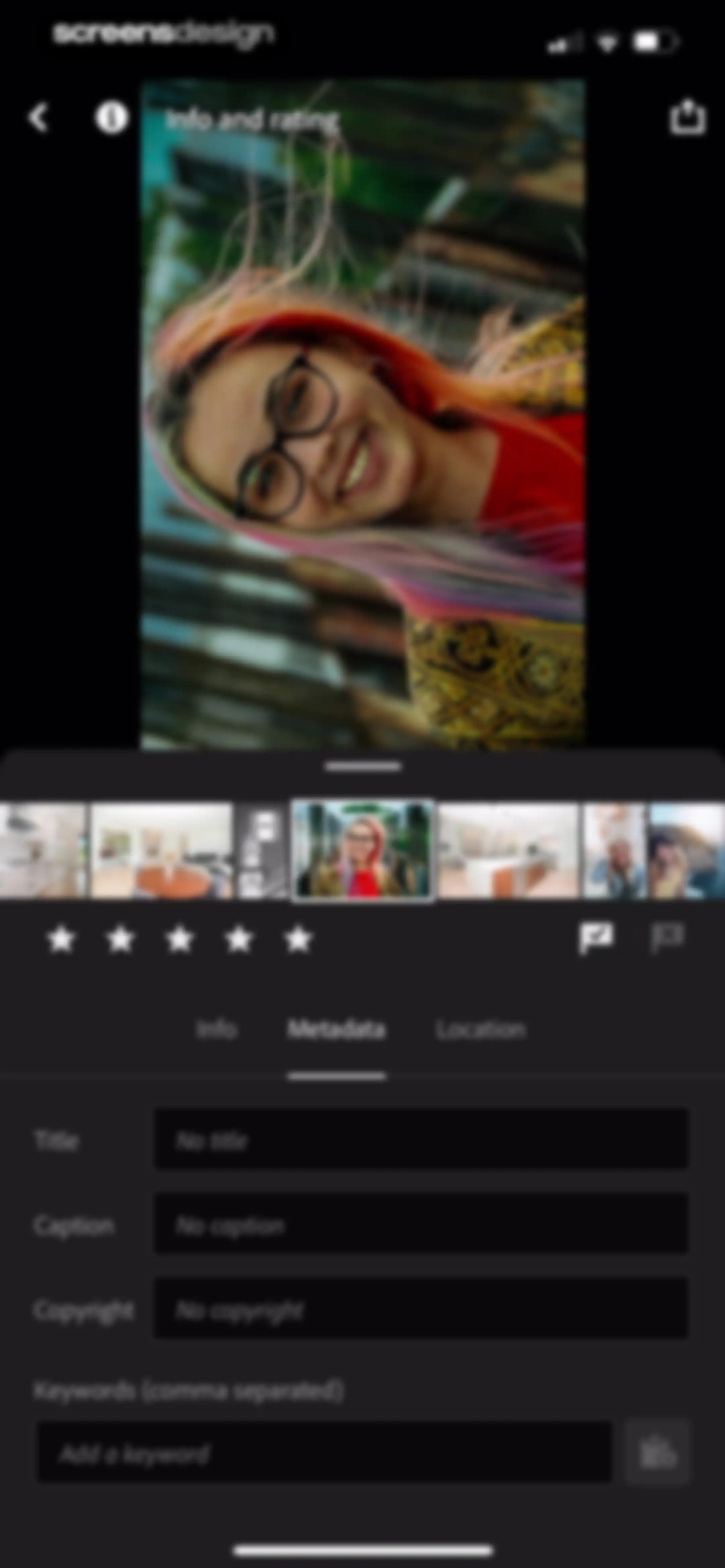 Lightroom: AI Photo Editor screen 132