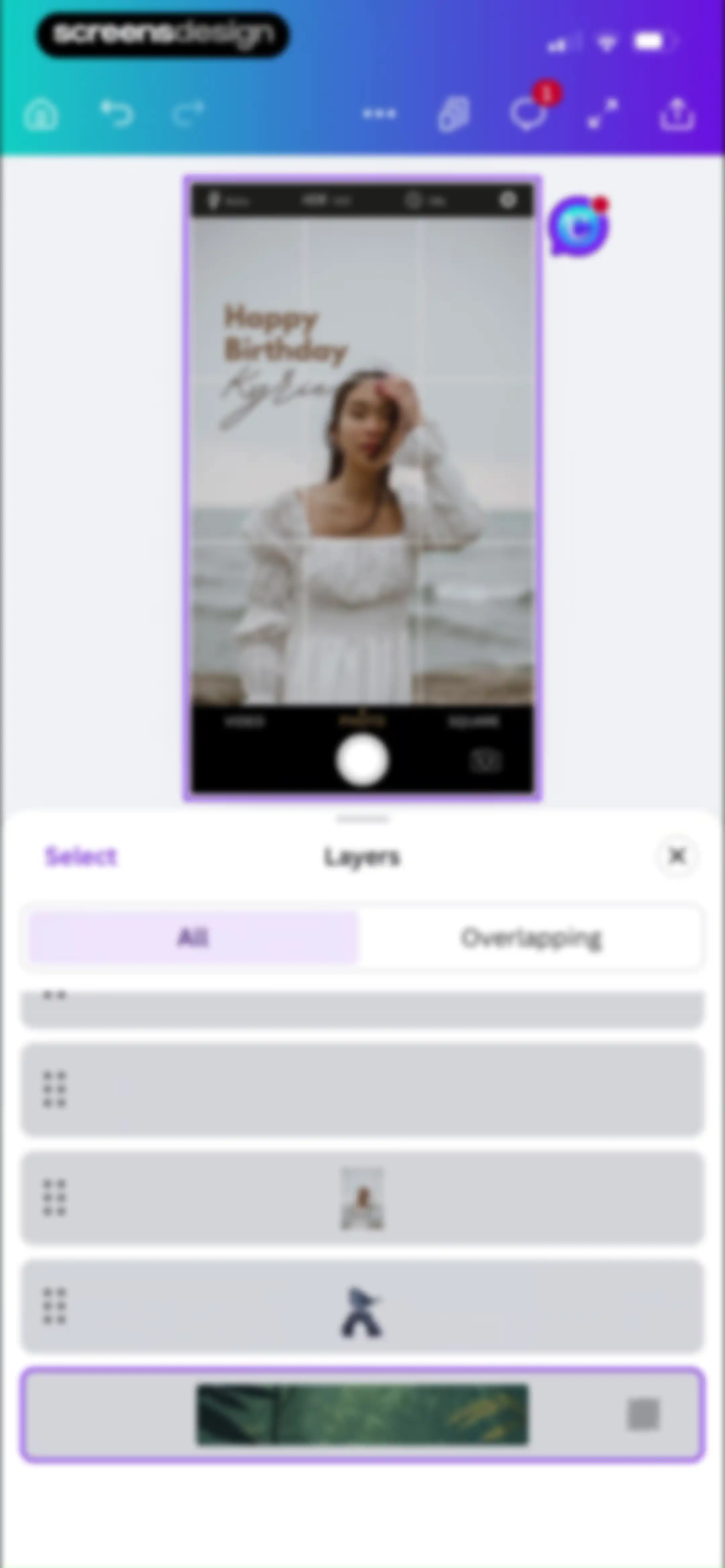 Canva: AI Video & Photo Editor screen 68
