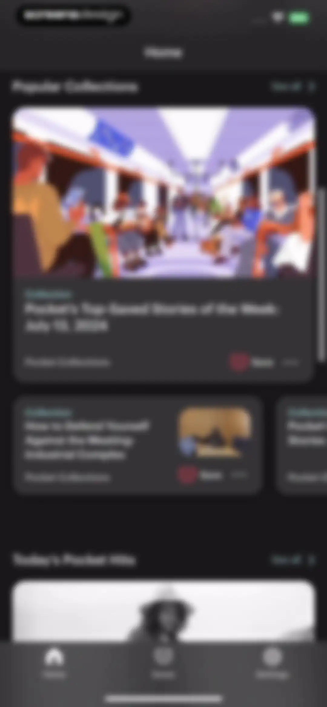 Pocket: Stay Informed screen 22