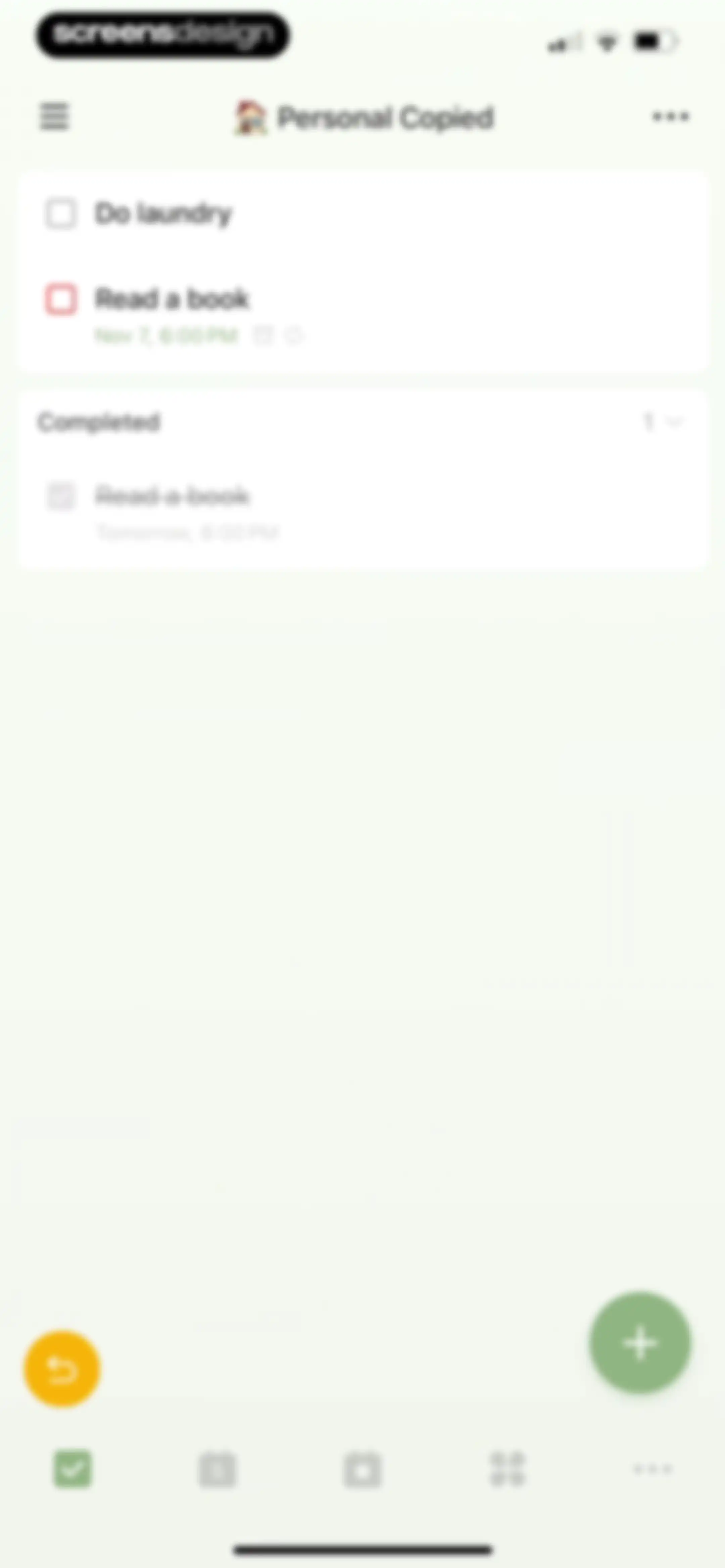 TickTick:To-Do List & Calendar screen 112