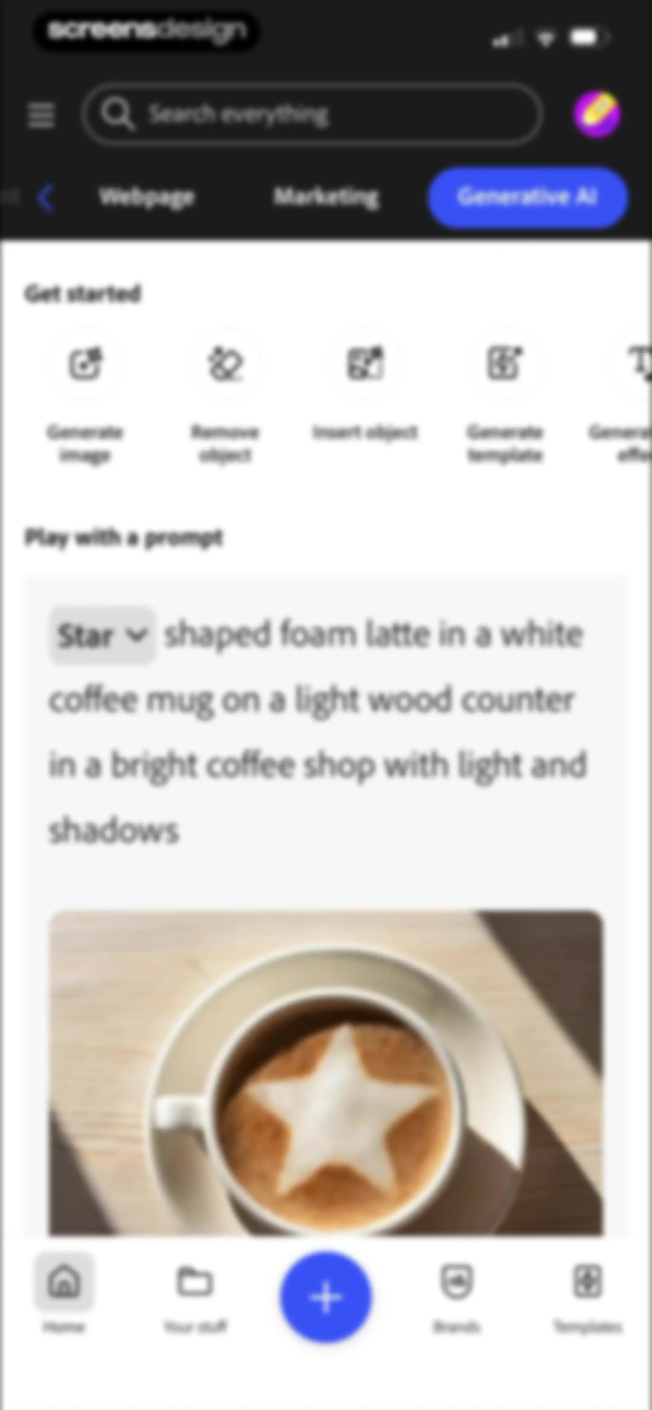 Adobe Express: Create Anything screen 26