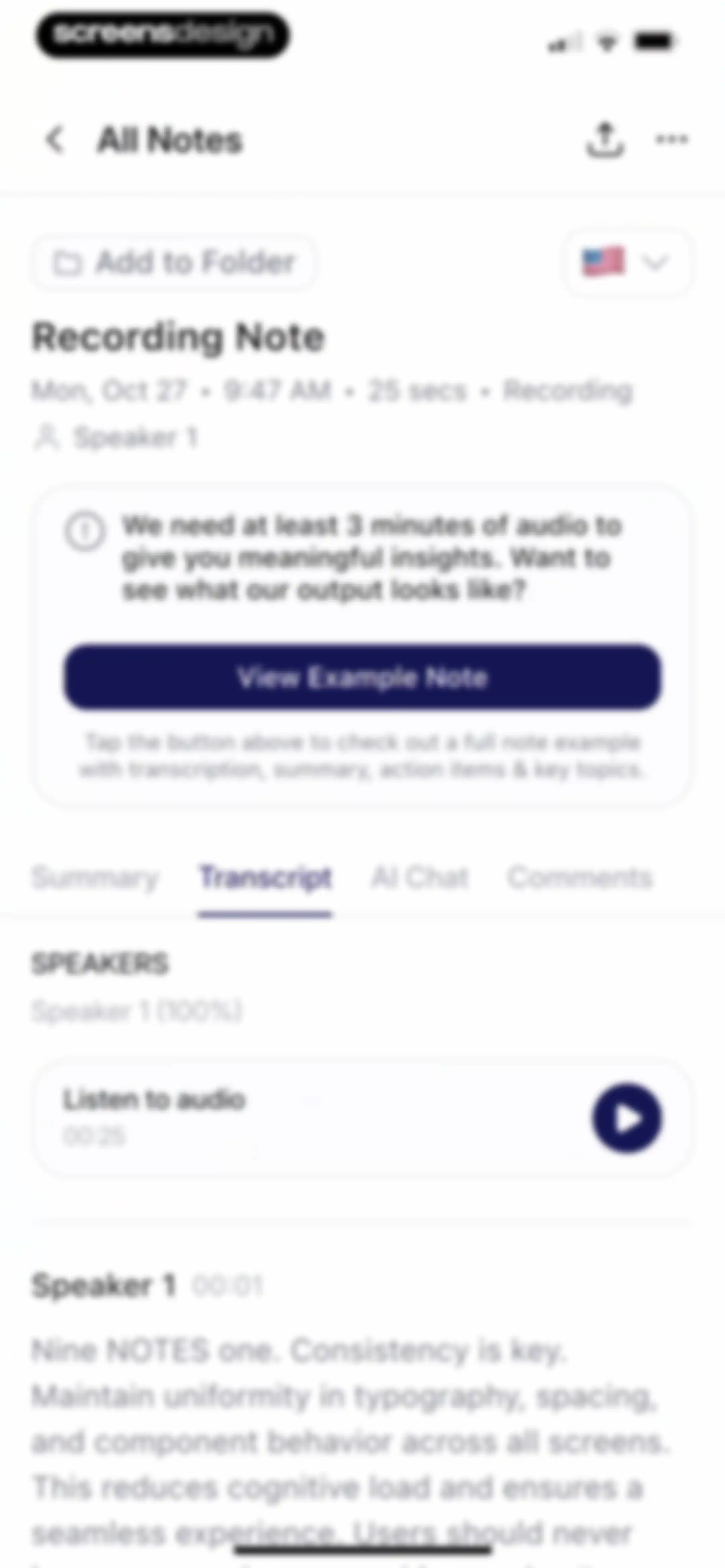 Smart Noter - AI Note Taker screen 39