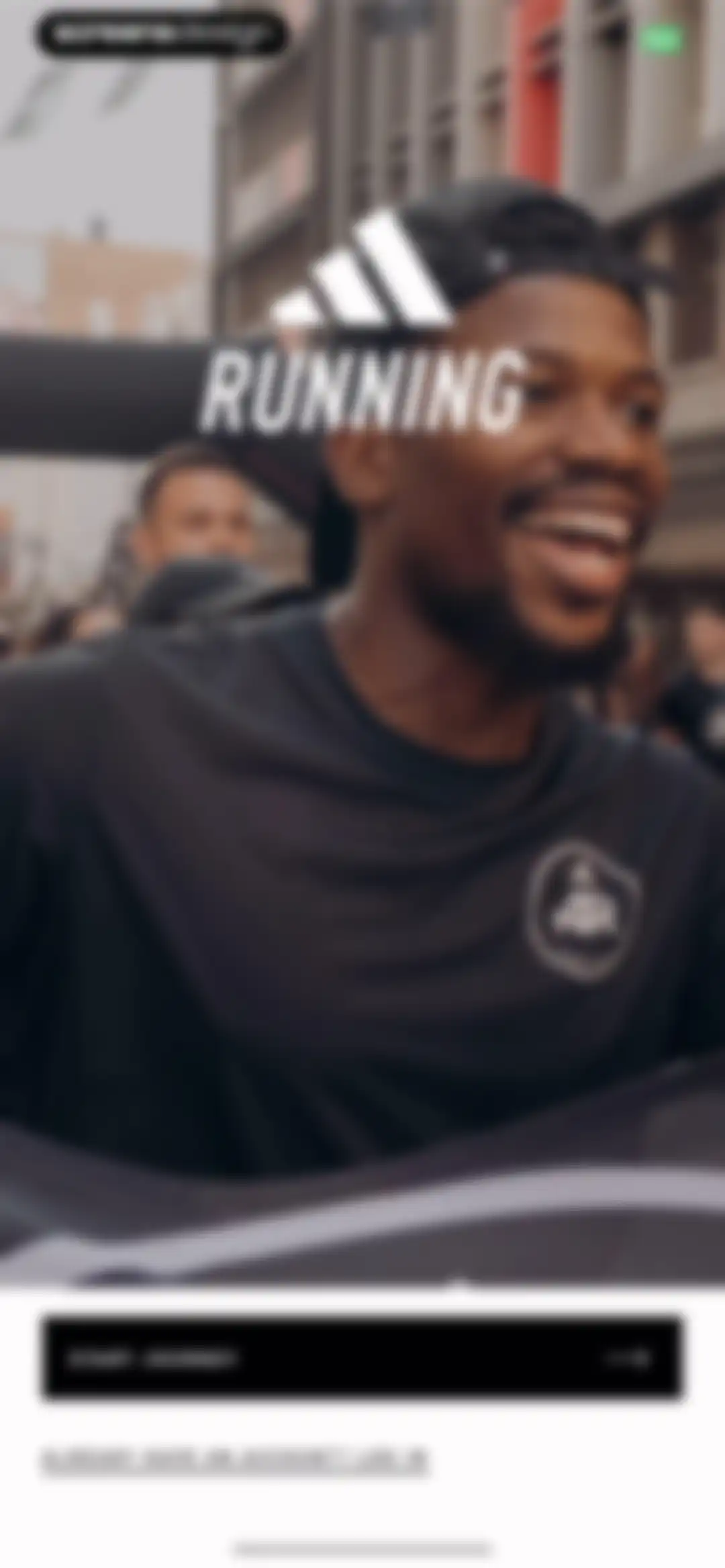 adidas Running: Run tracker screen 2