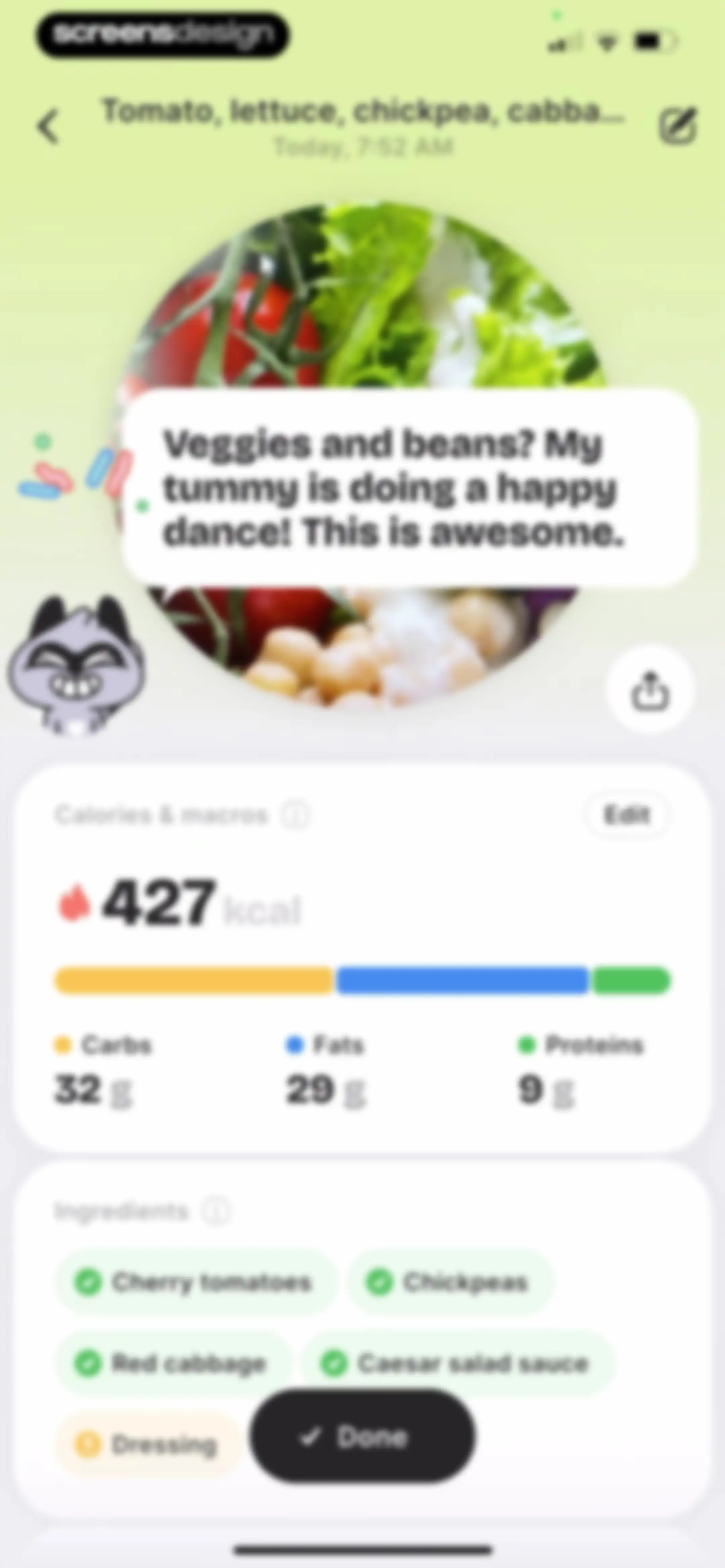 BitePal: Food Calorie Tracker screen 78