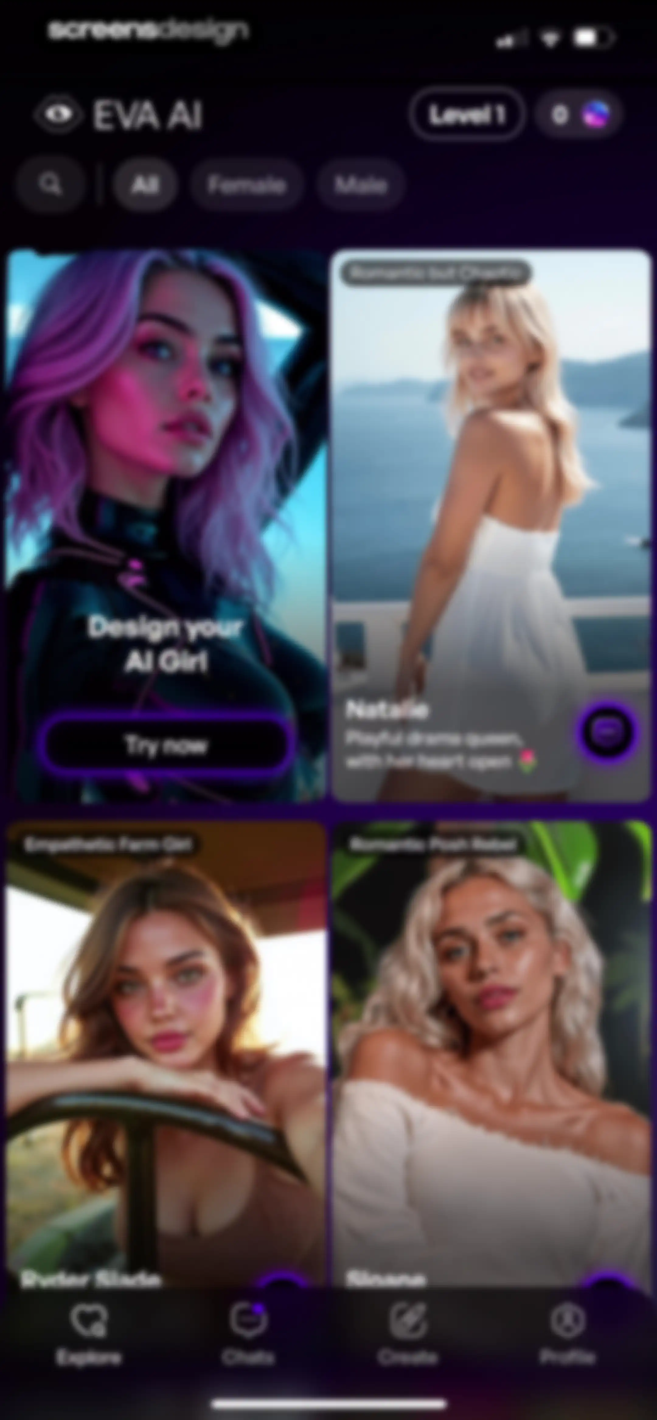 EVA AI Soulmate screen 22