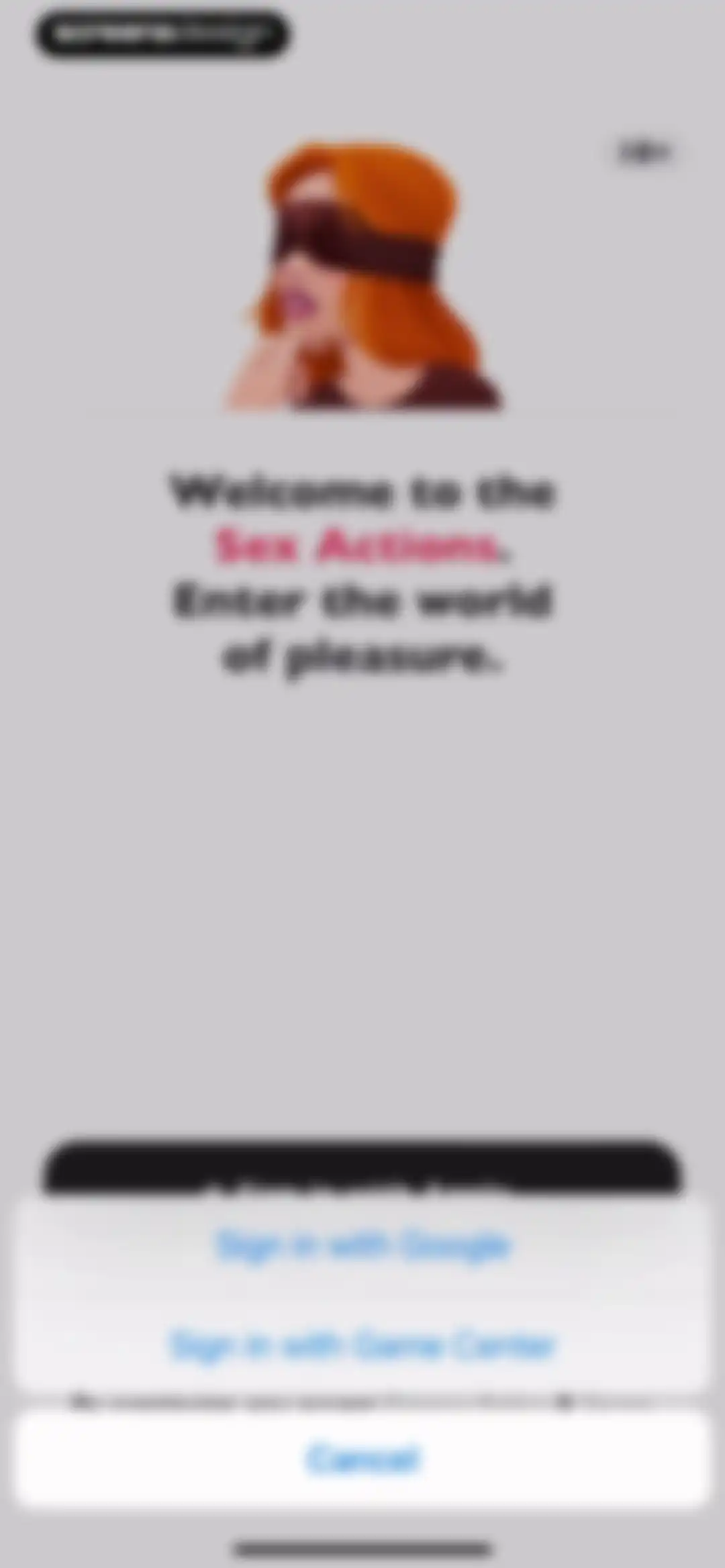 Sex Actions: Dating, Game Chat screen 2