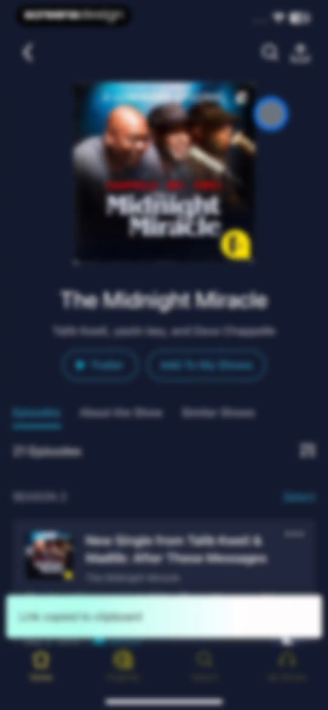 Luminary Podcasts & Originals screen 25