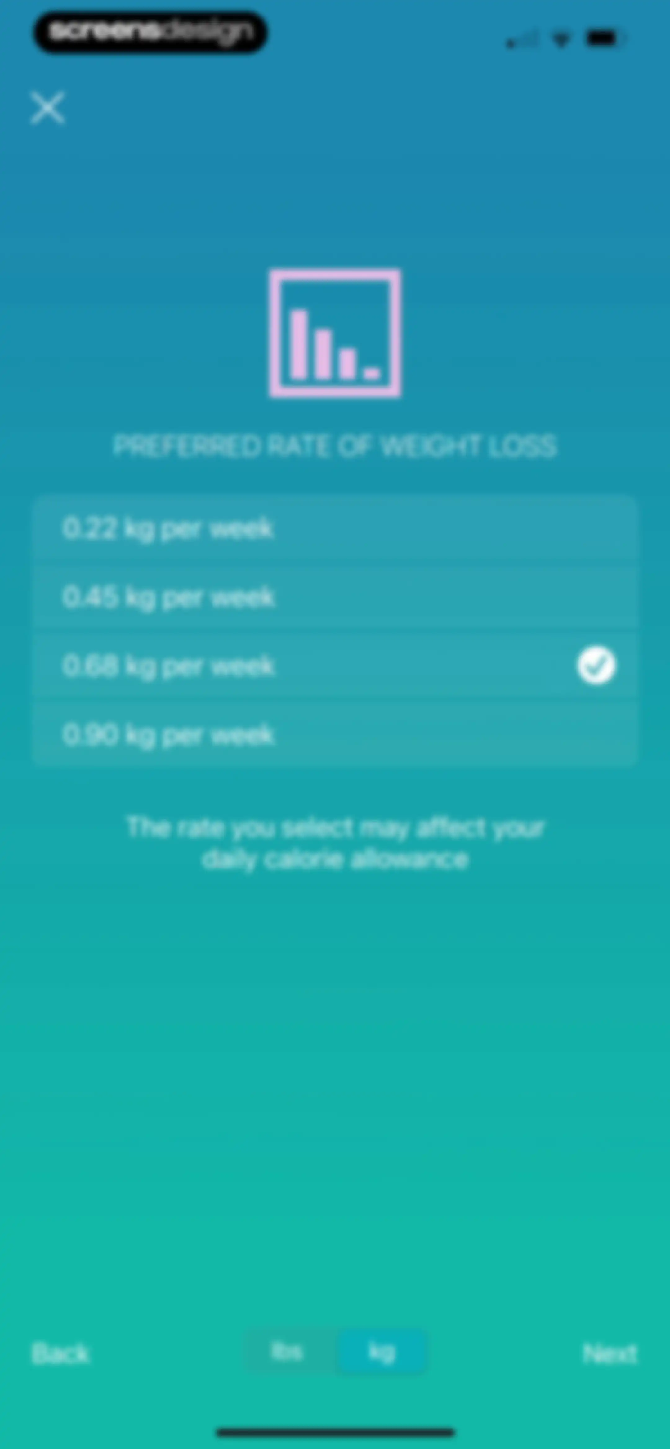 Calorie Counter + screen 14