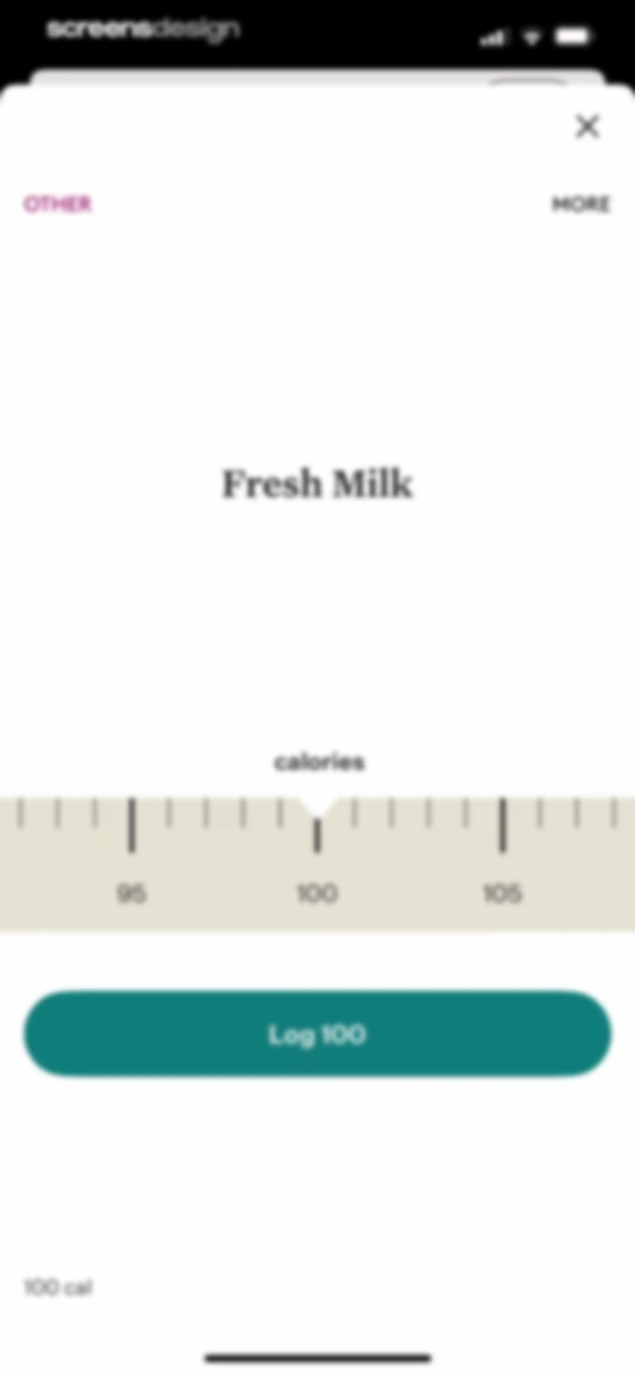 Noom Weight Loss, Food Tracker screen 206