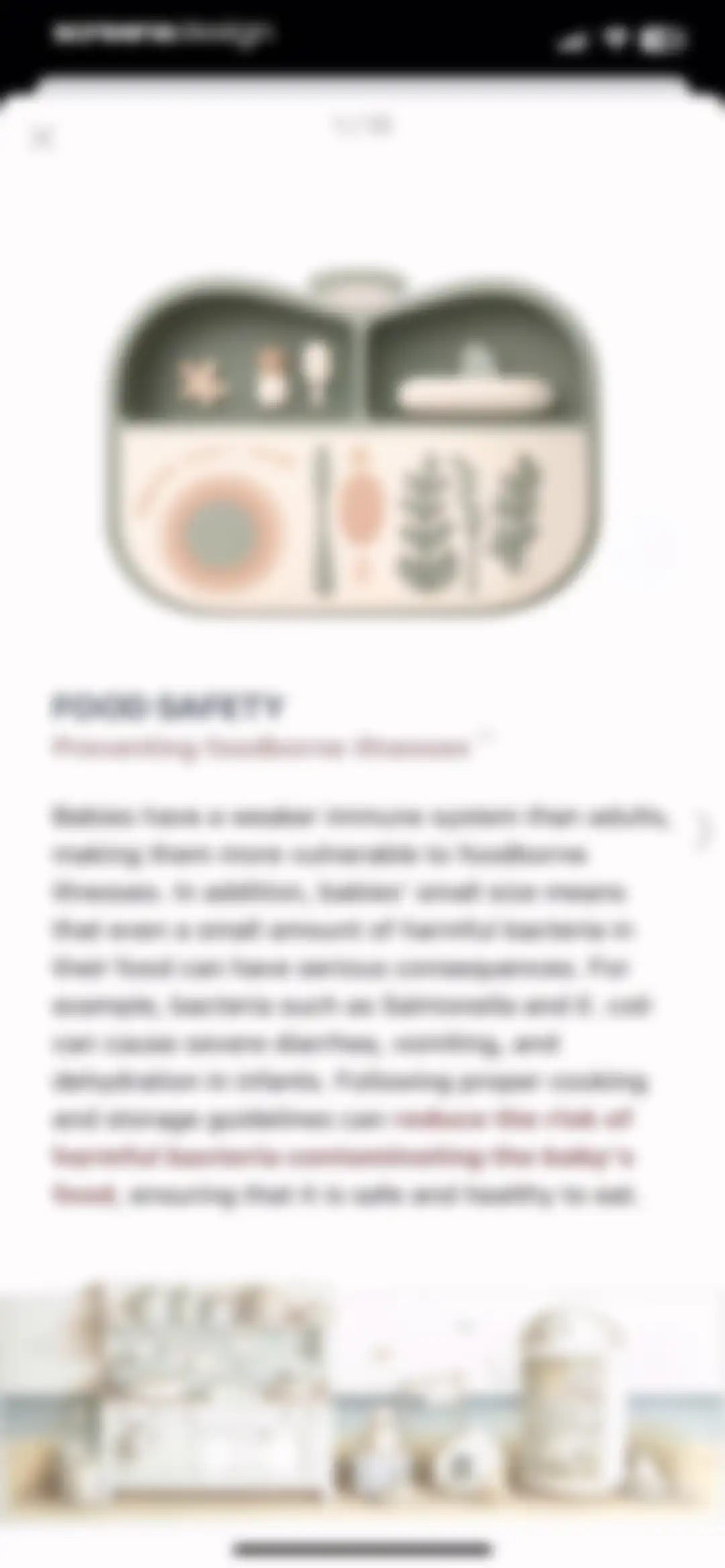 Baby Led Weaning App - BLW screen 5