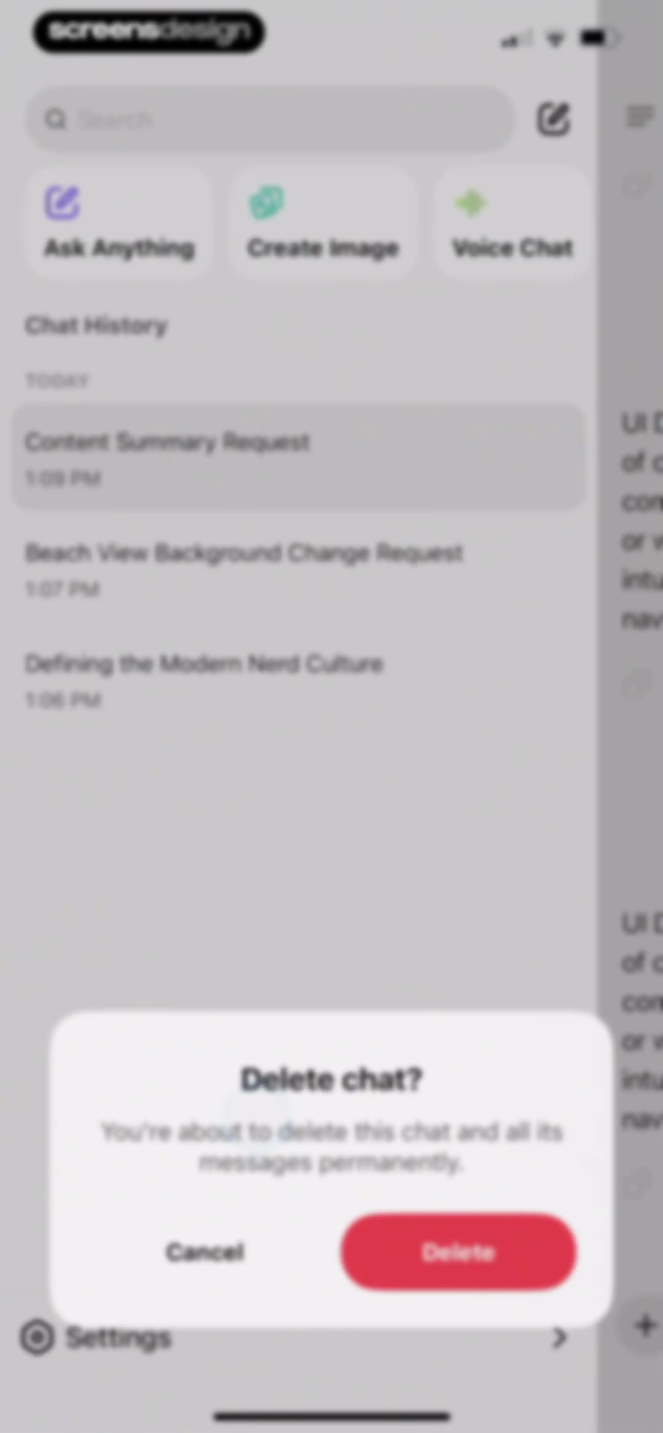 Chatbot AI Assistant ChatPrime screen 51