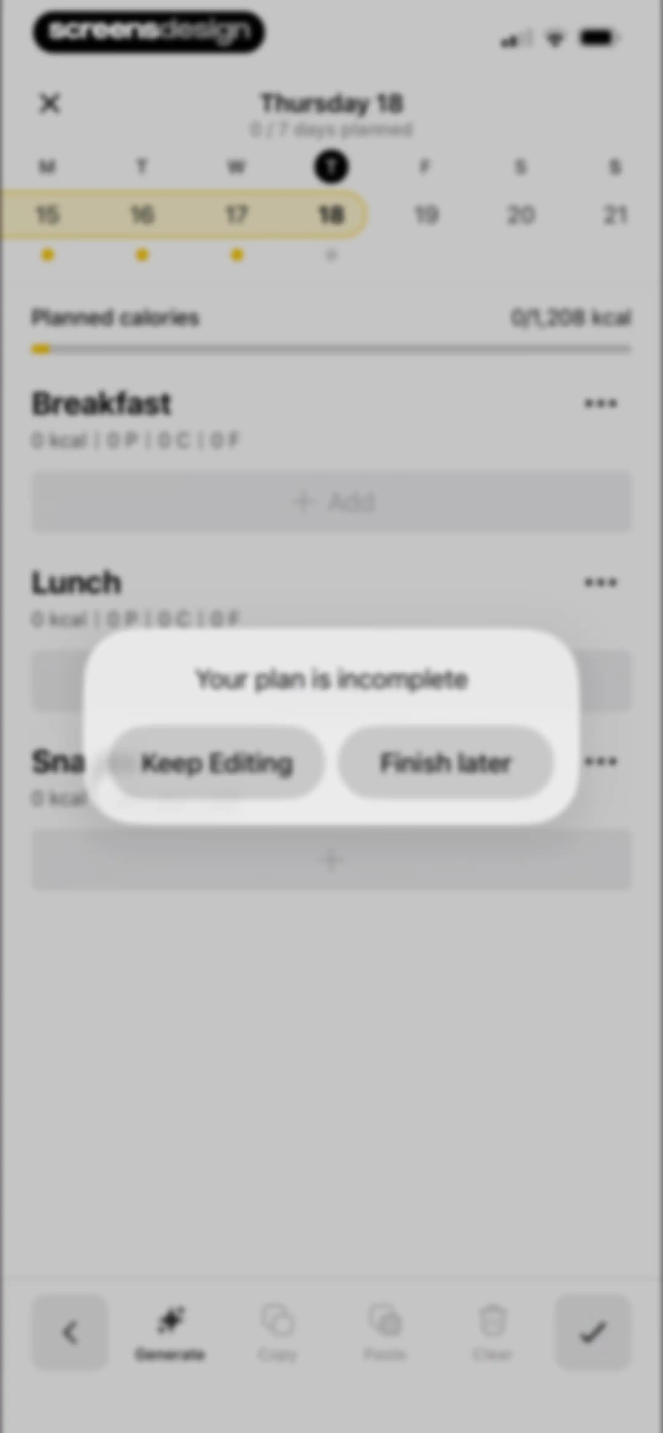 Fitia: Calorie Counter & Diet screen 80