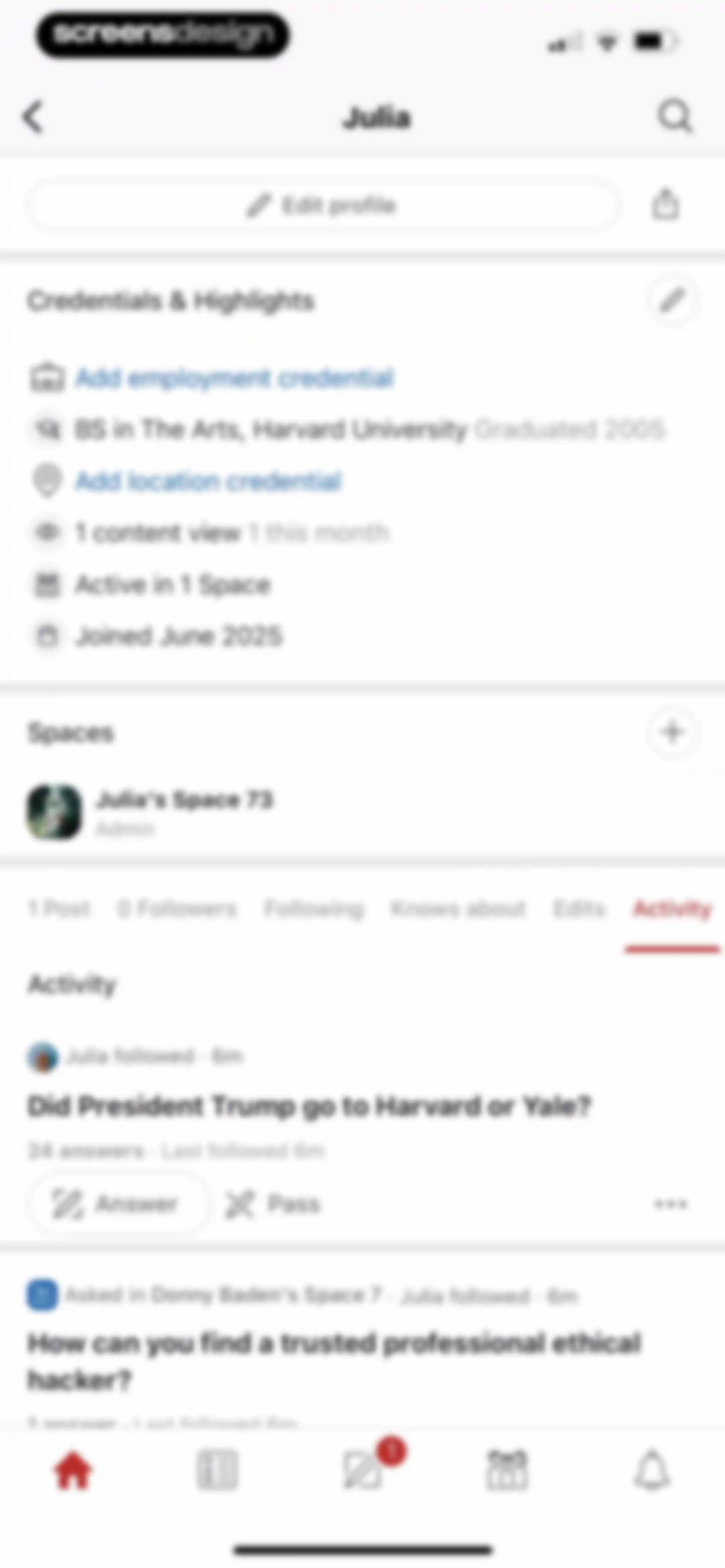 Quora screen 210
